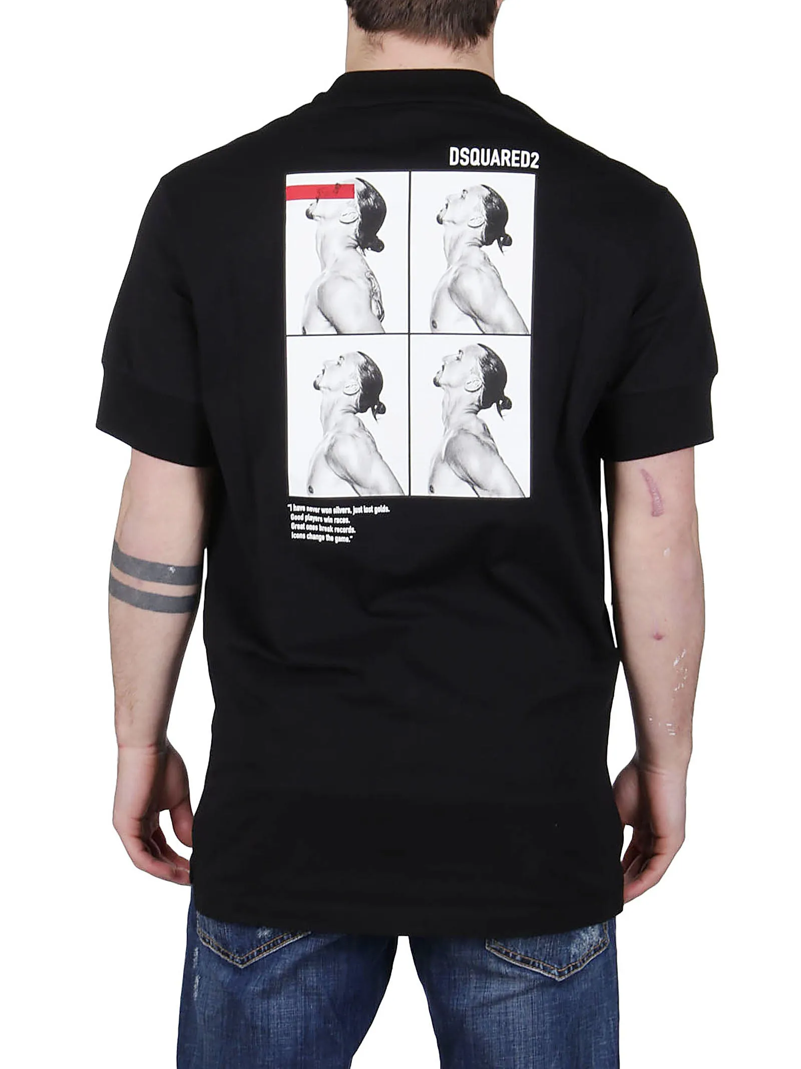 Dsquared2 X Ibrahimovi Icon Print T-Shirt