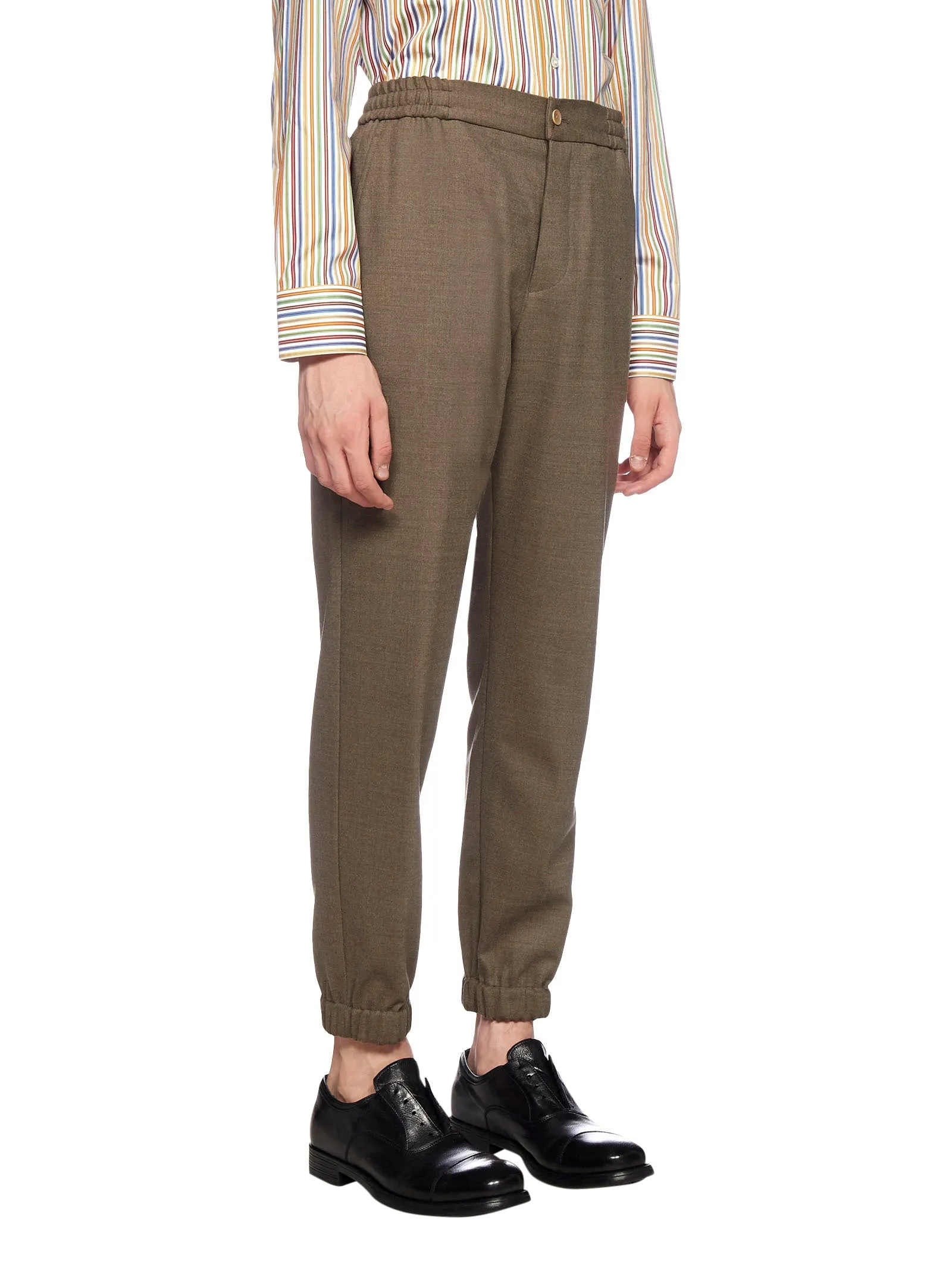 Etro Elasticated Waist Tapered Pants