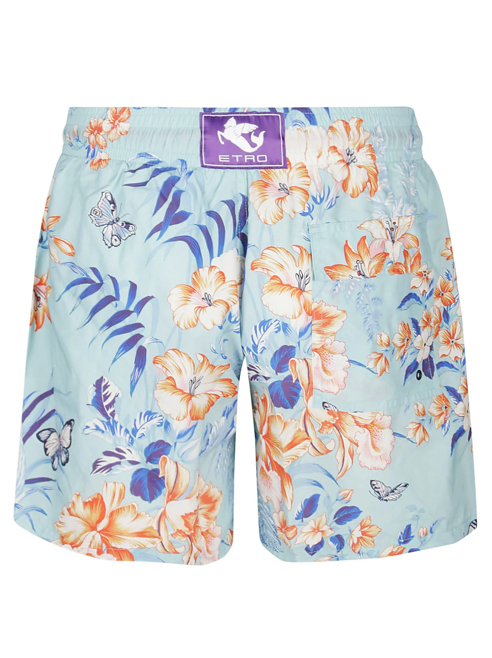 Etro Floral Printed Swimming Shorts