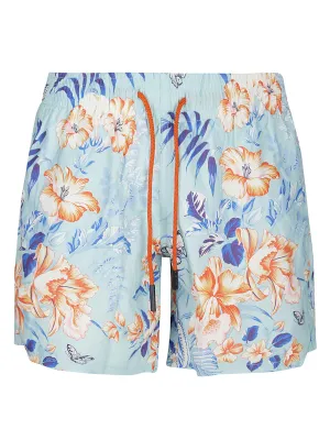 Etro Floral Printed Swimming Shorts