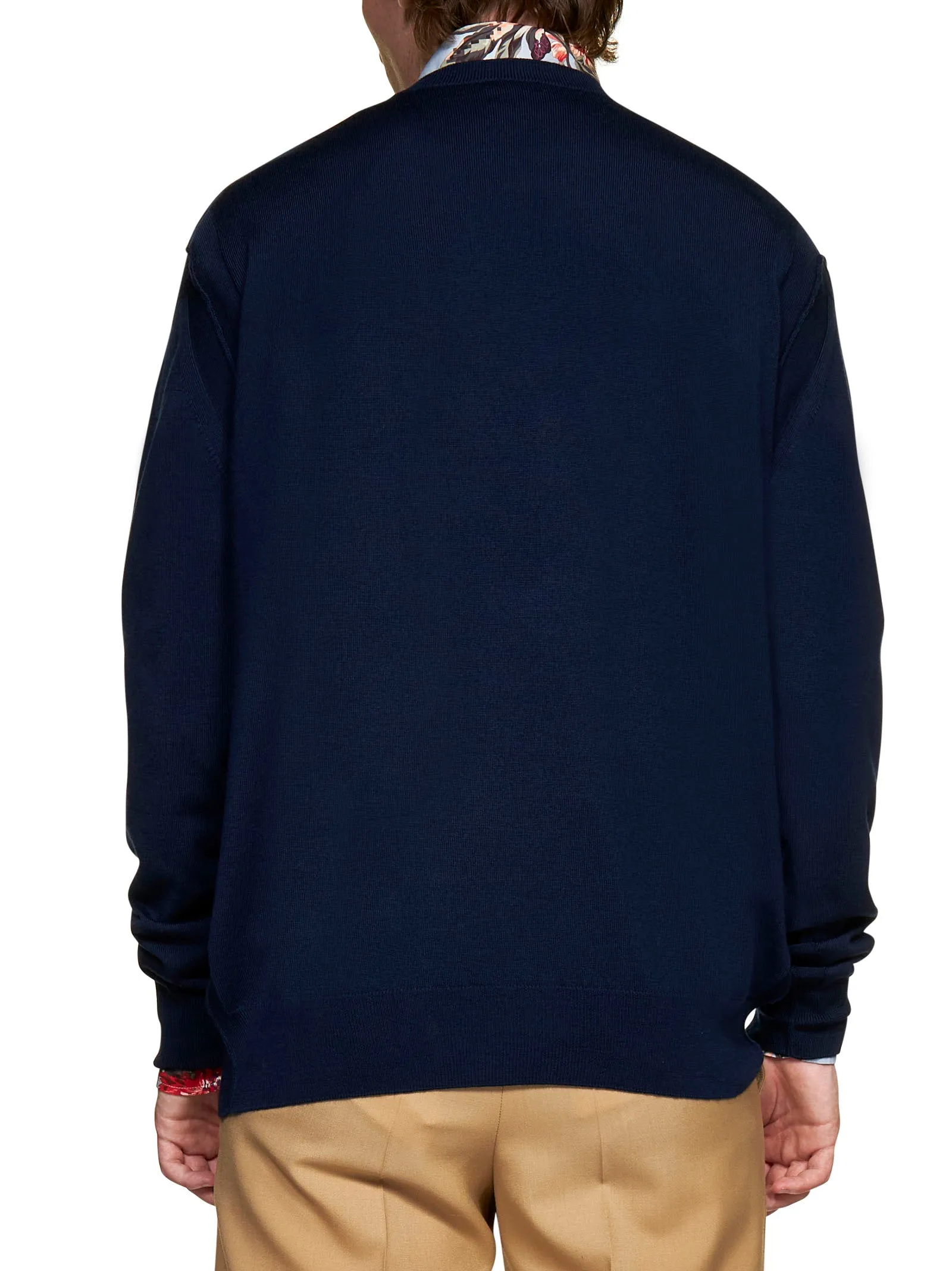 Etro Logo Embroidered Crewneck Sweater