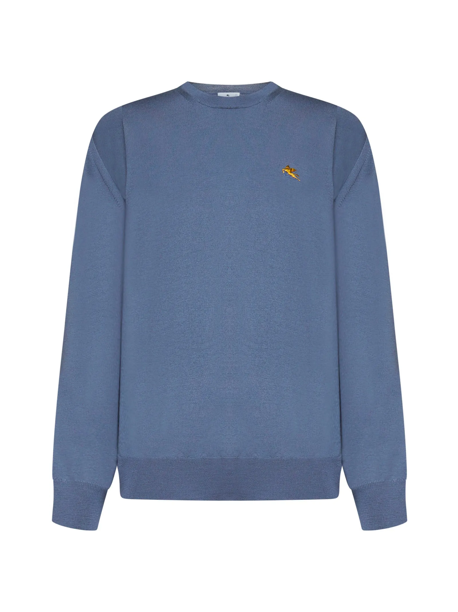 Etro Logo Embroidered Crewneck Sweater