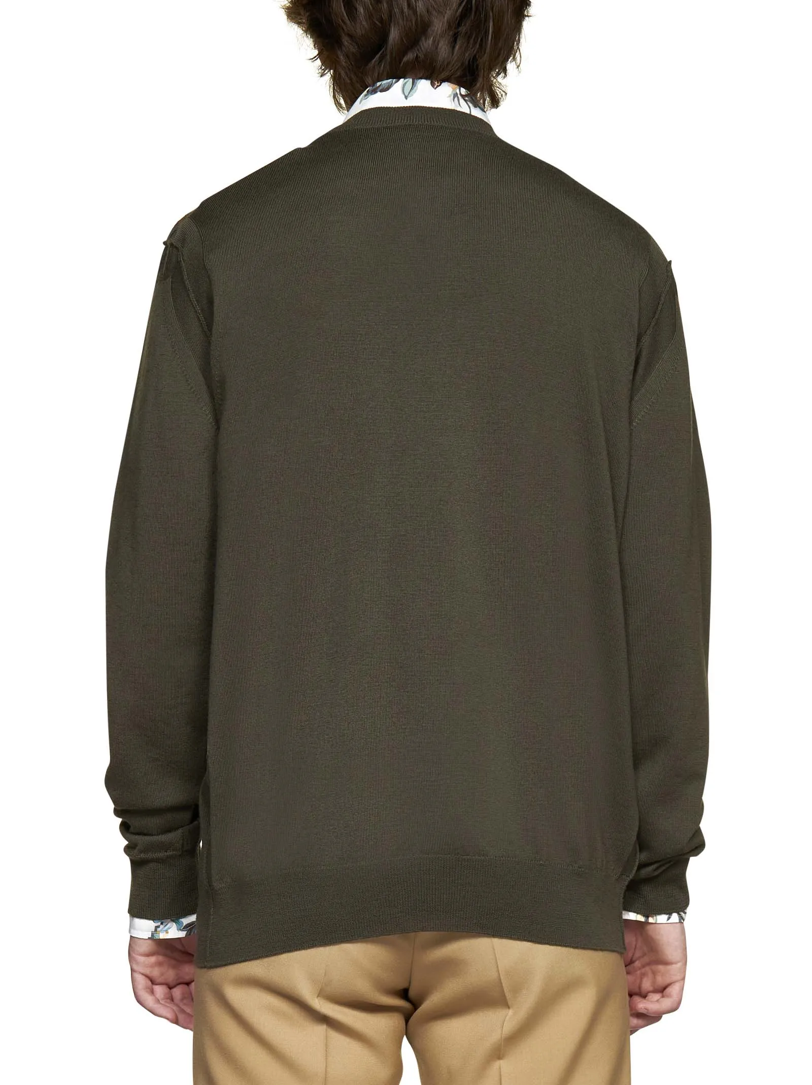 Etro Logo Embroidered Crewneck Sweater
