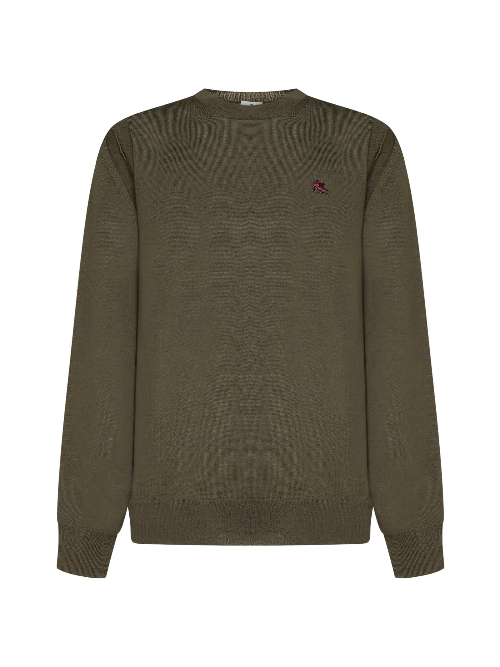 Etro Logo Embroidered Crewneck Sweater
