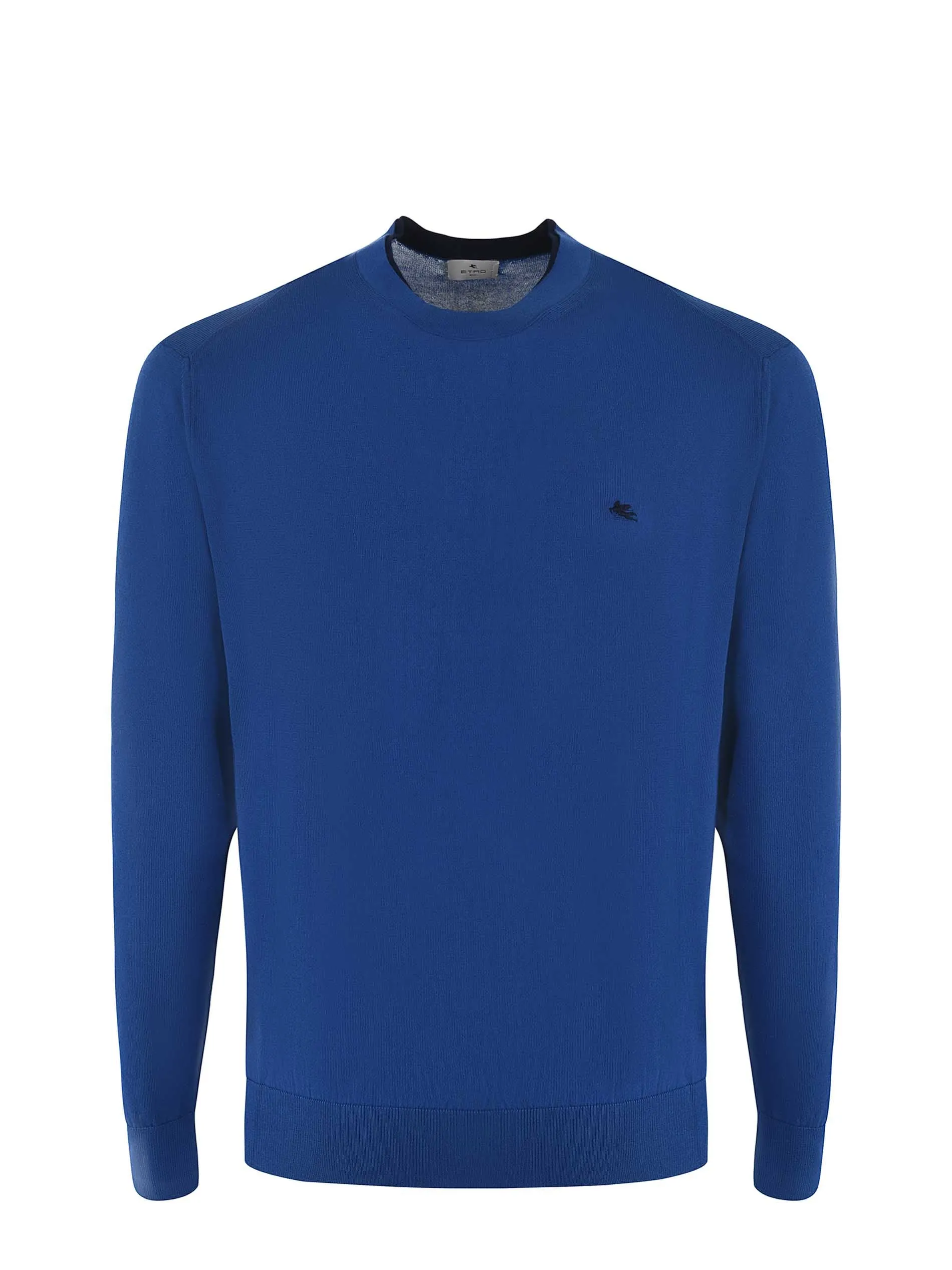 Etro Logo Embroidered Crewneck Sweater