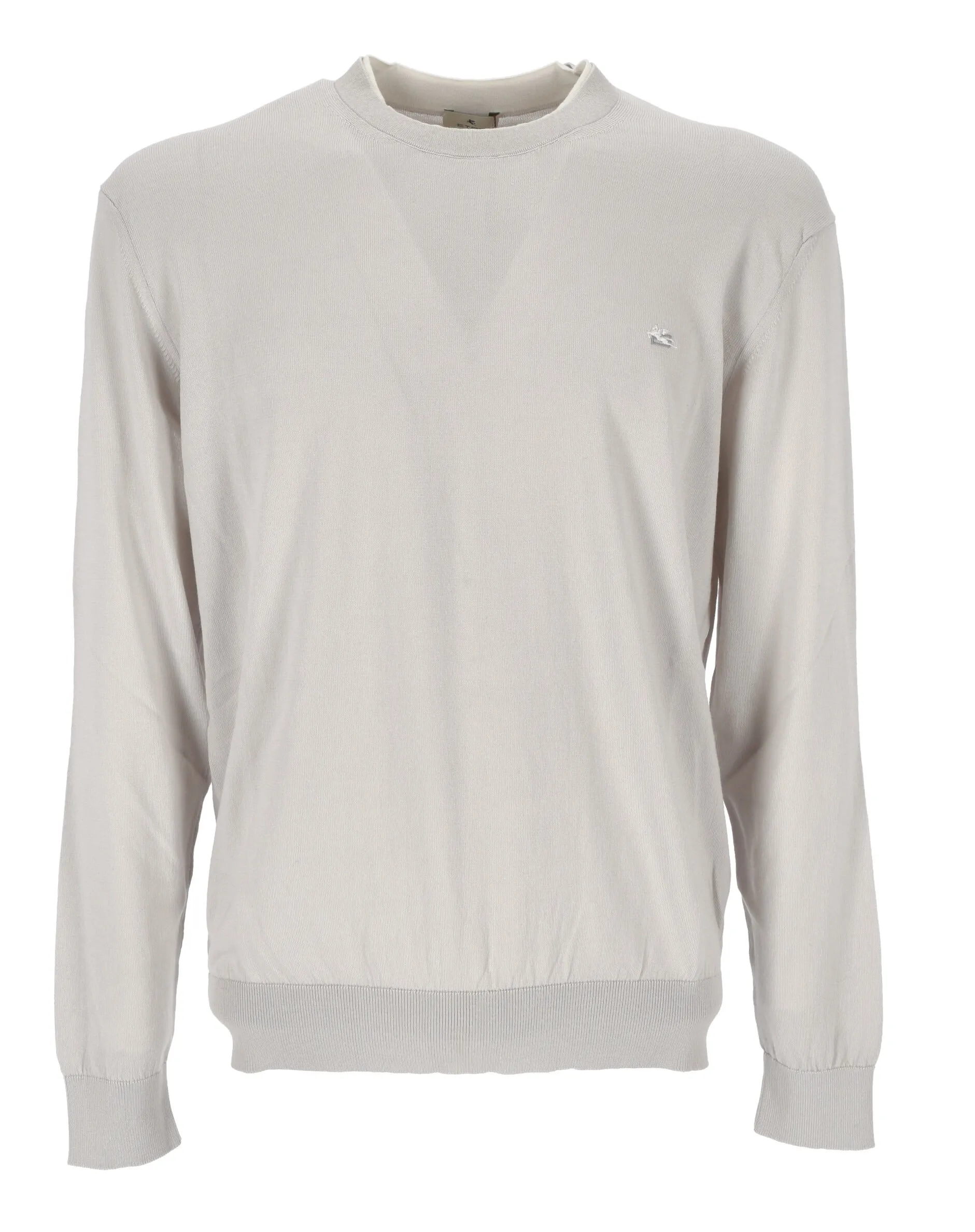 Etro Logo Embroidered Knitted Sweater