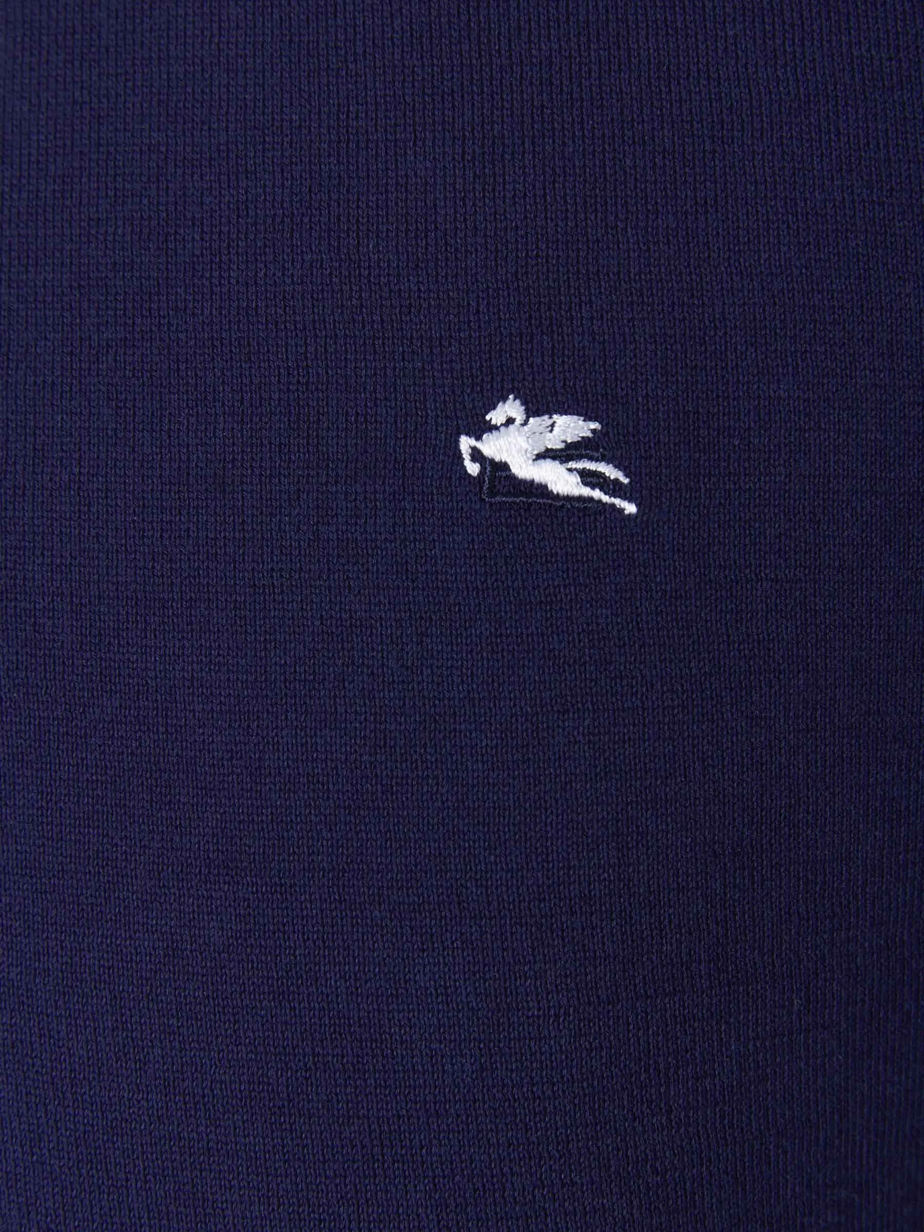 Etro Logo Embroidered Polo Shirt