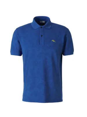 Etro Logo Embroidered Polo Shirt