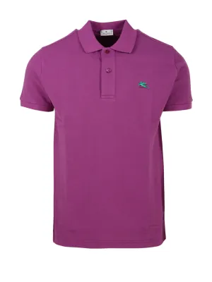 Etro Logo Embroidered Polo Shirt