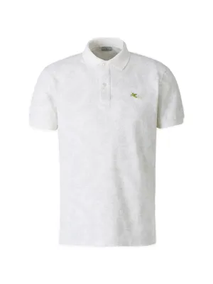 Etro Logo Embroidered Polo Shirt