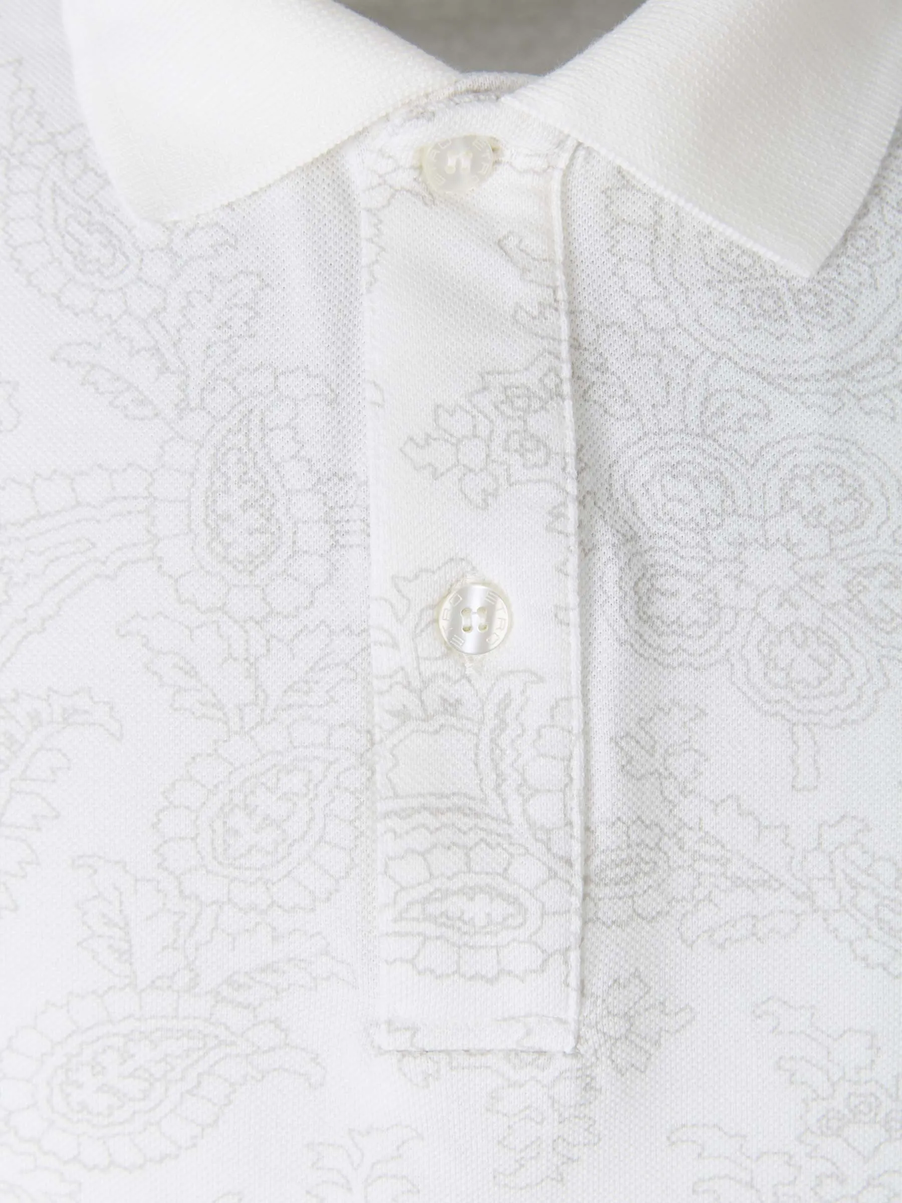 Etro Logo Embroidered Polo Shirt