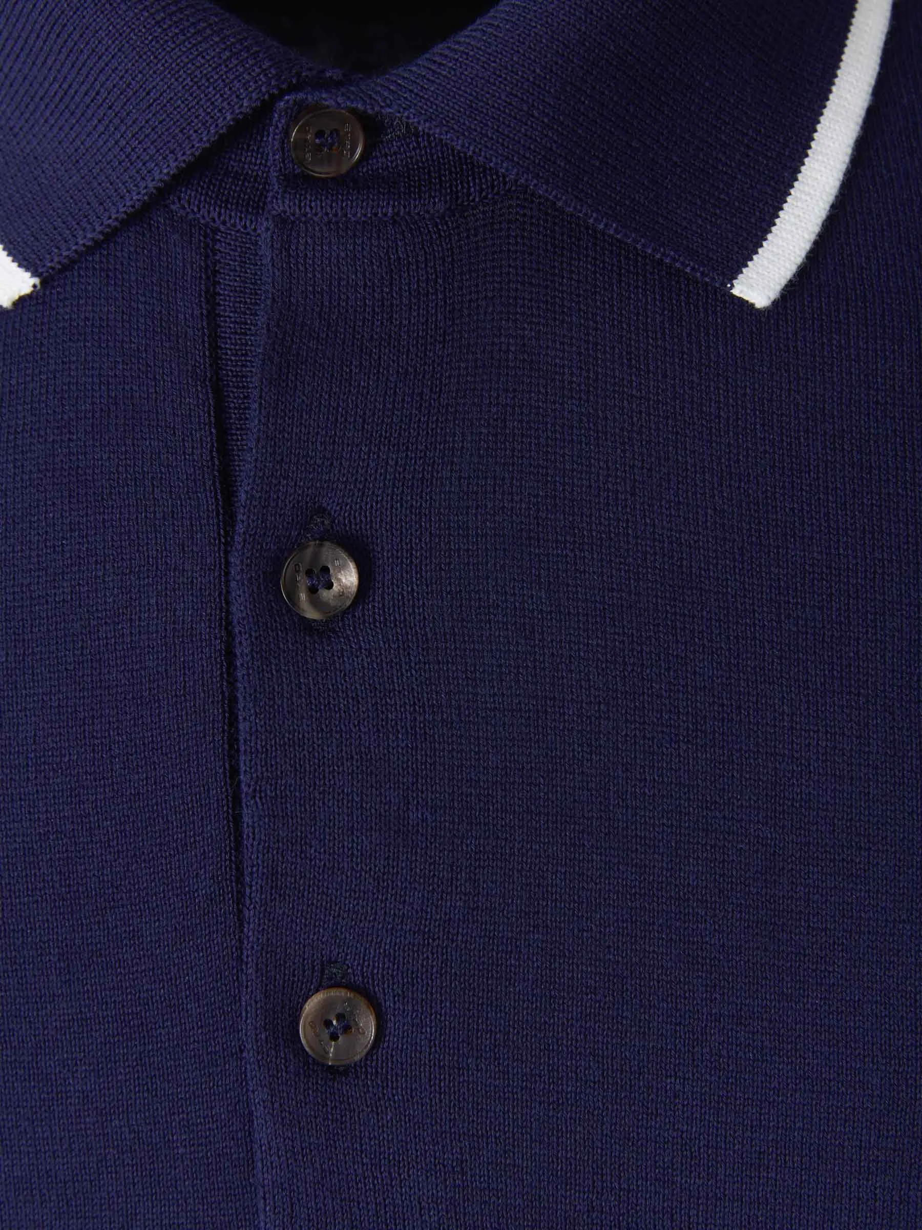 Etro Logo Embroidered Polo Shirt