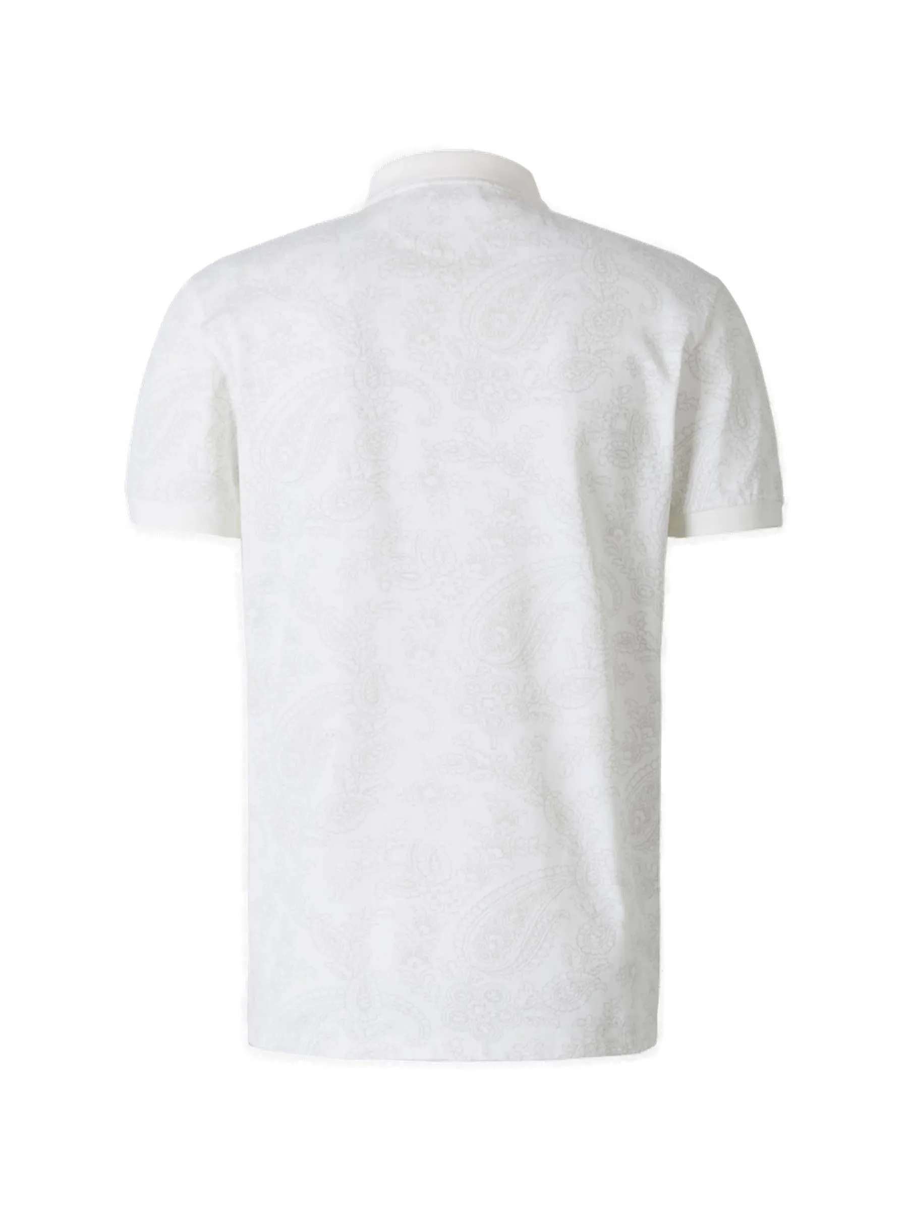 Etro Logo Embroidered Polo Shirt