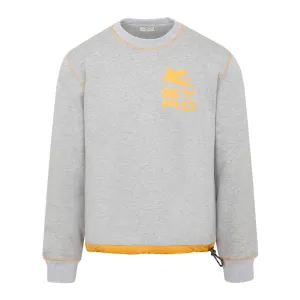 Etro Logo Print Crewneck Sweater
