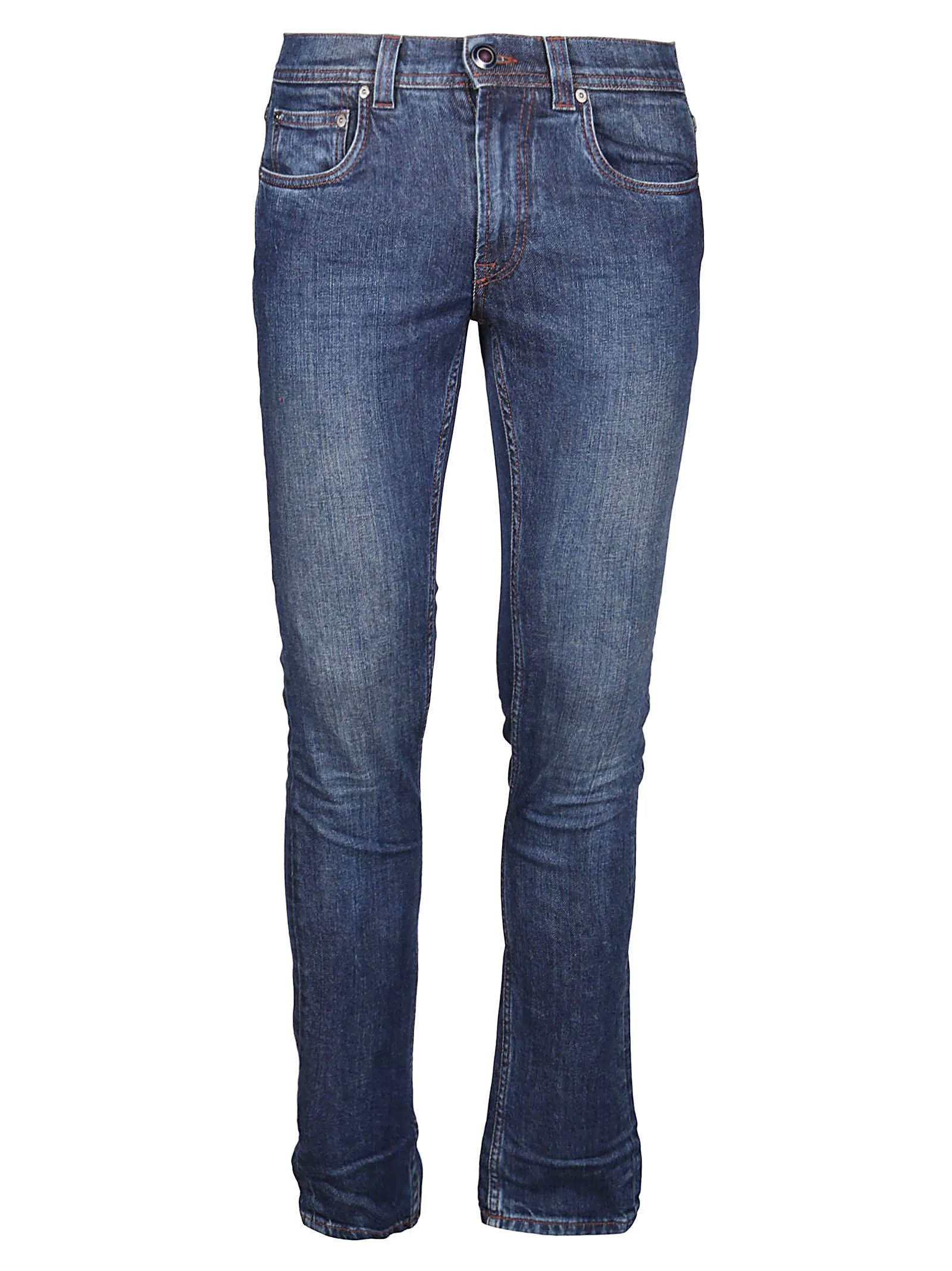 Etro Mid-Rise Slim Fit Jeans