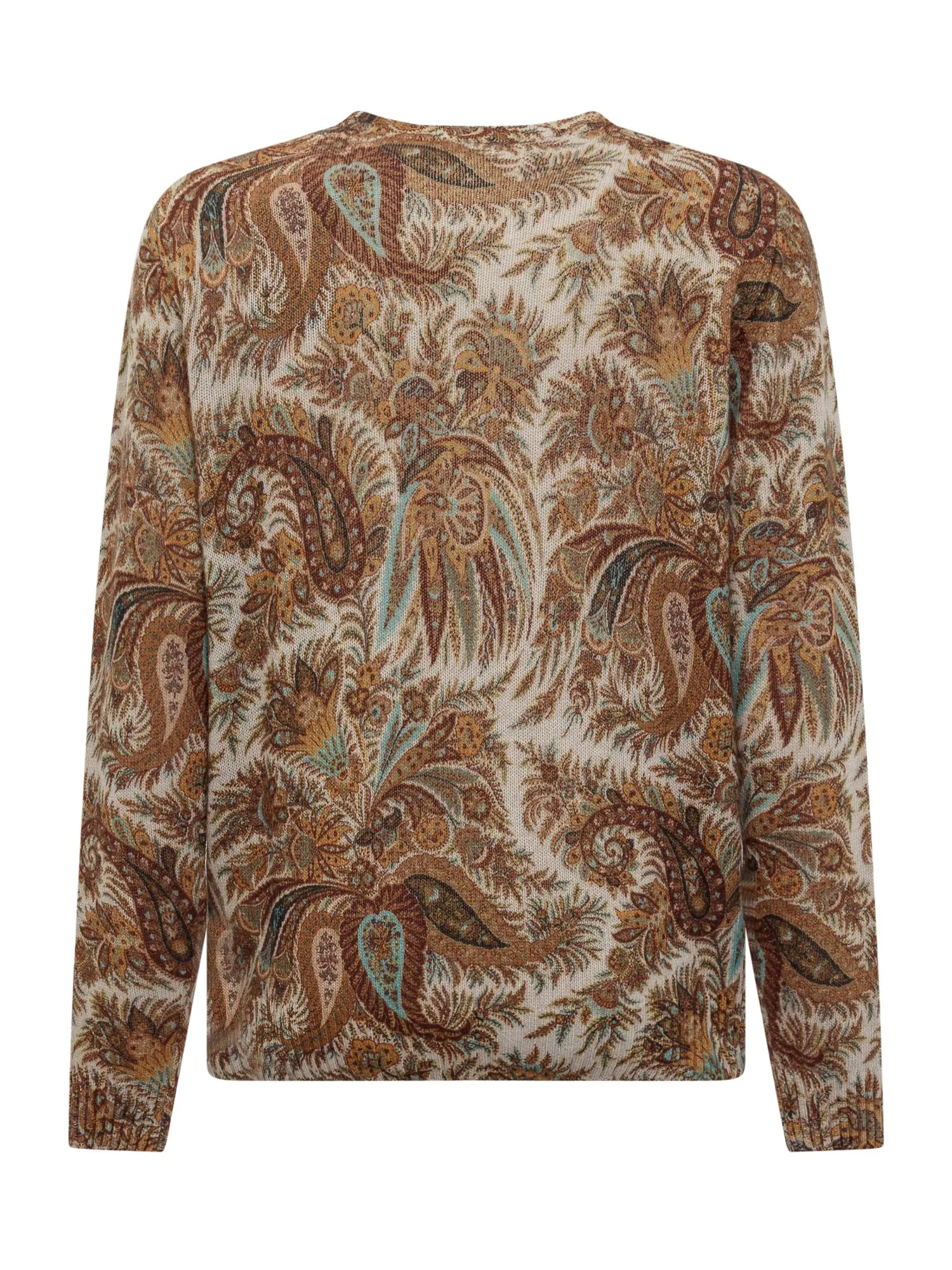 Etro Paisley Jacquard Crewneck Knitted Jumper