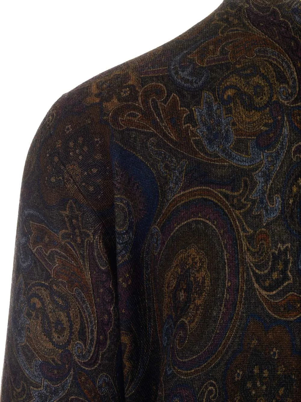 Etro Paisley Print Knitted Jumper