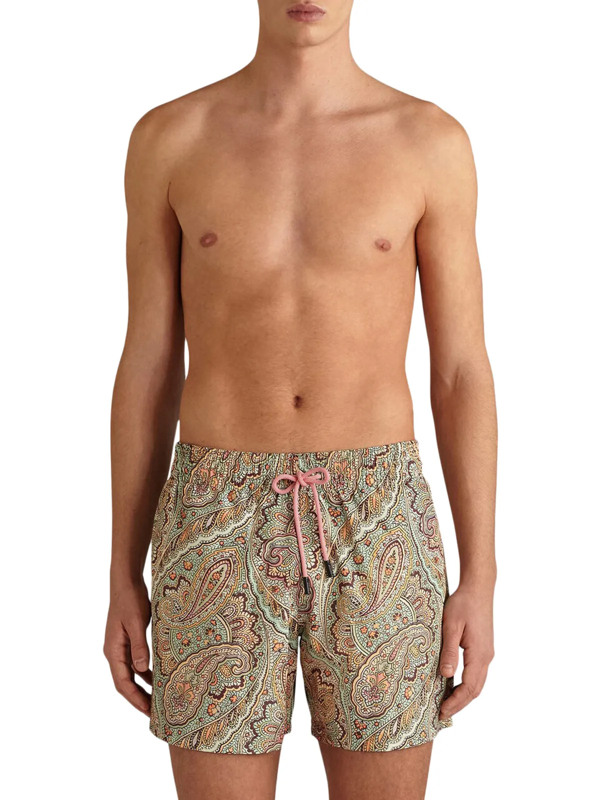 Etro Paisley Print Swim Shorts