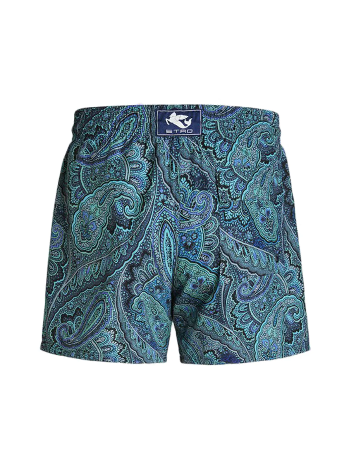 Etro Paisley Print Swim Shorts