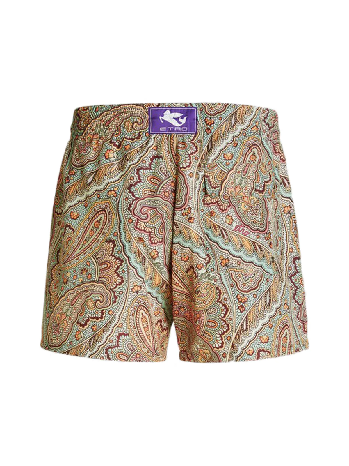 Etro Paisley Print Swim Shorts