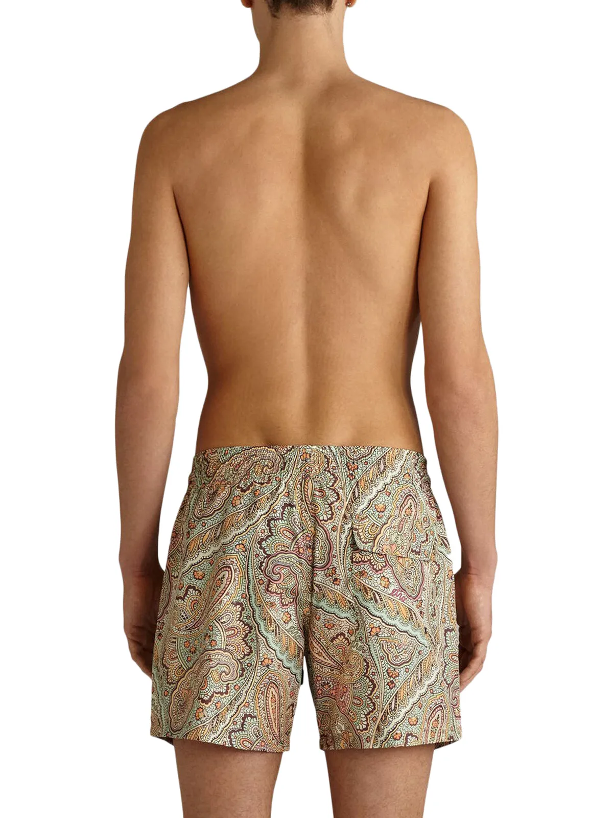 Etro Paisley Print Swim Shorts