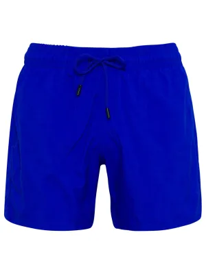 Etro Plain Logo Patch Swim Shorts