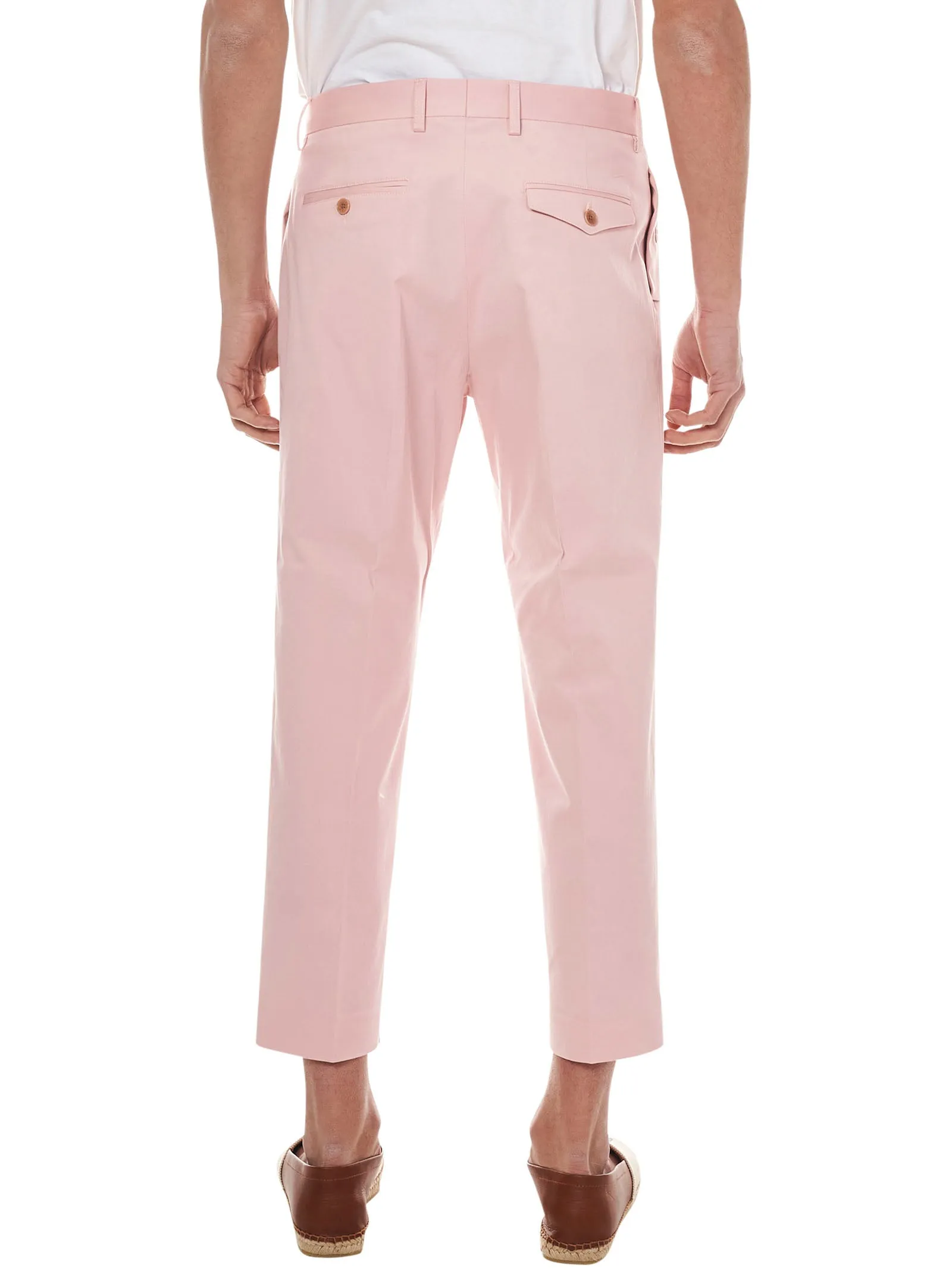 Etro Straight Leg Cropped Pants