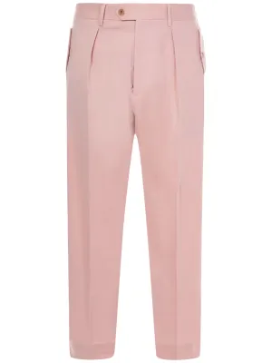 Etro Straight Leg Cropped Pants