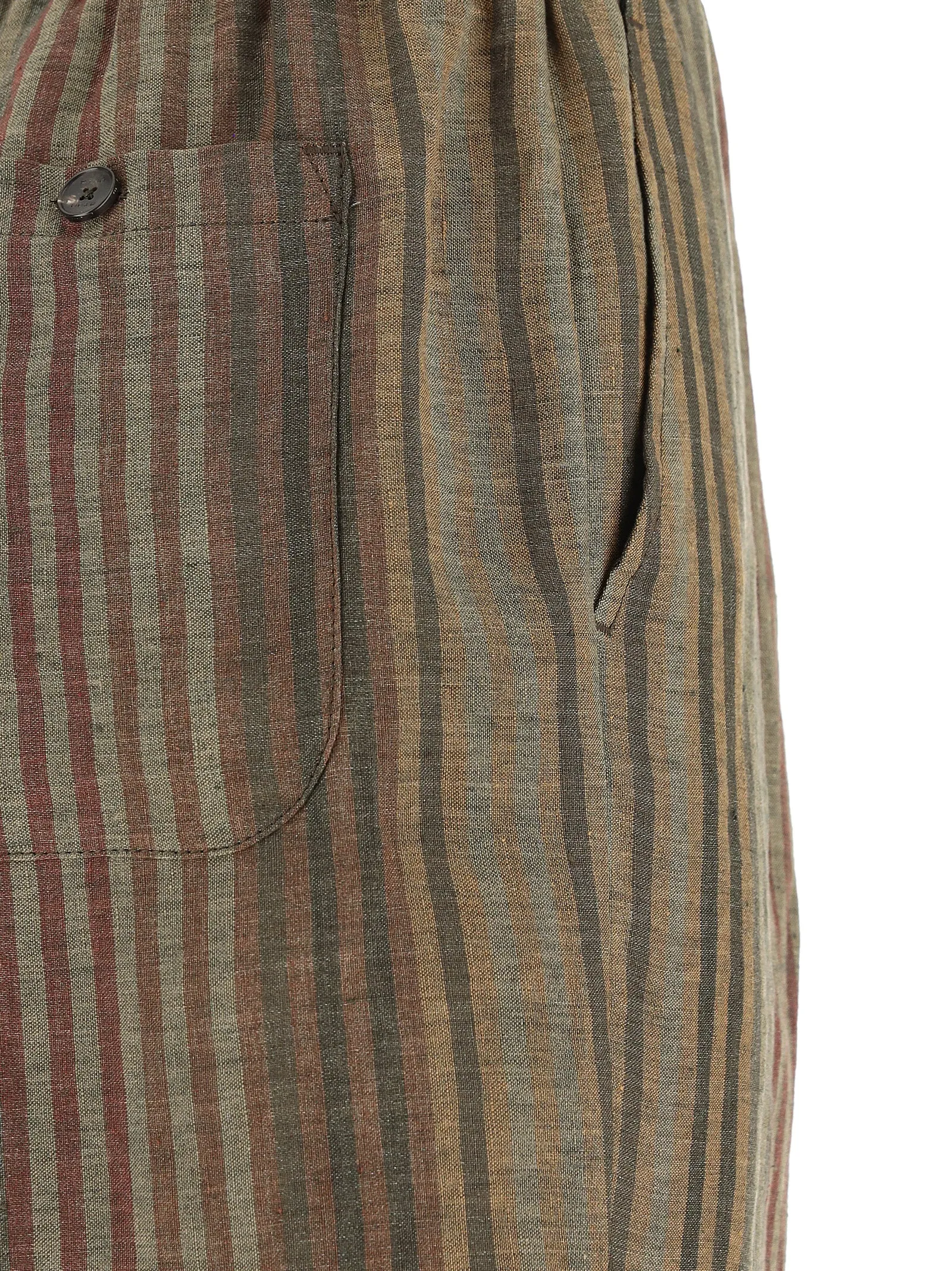 Etro Straight Leg Striped Pants