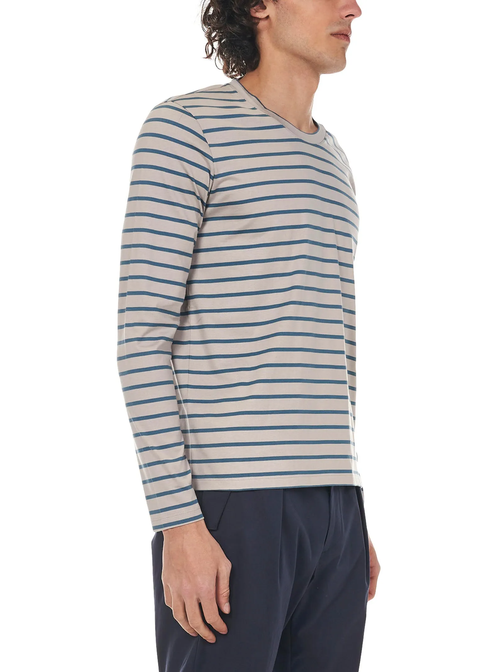 Etro Striped Long-Sleeved T-Shirt