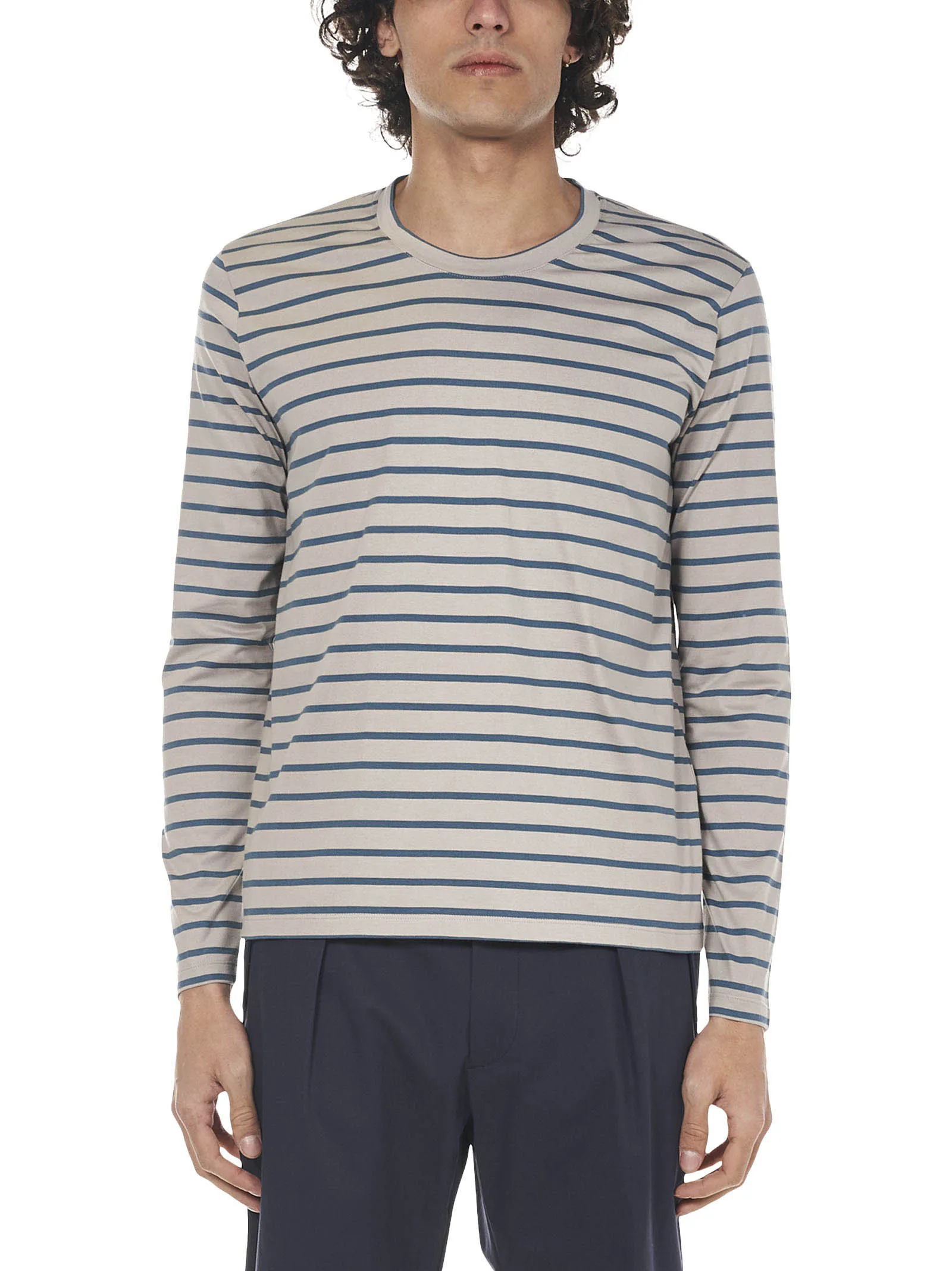 Etro Striped Long-Sleeved T-Shirt