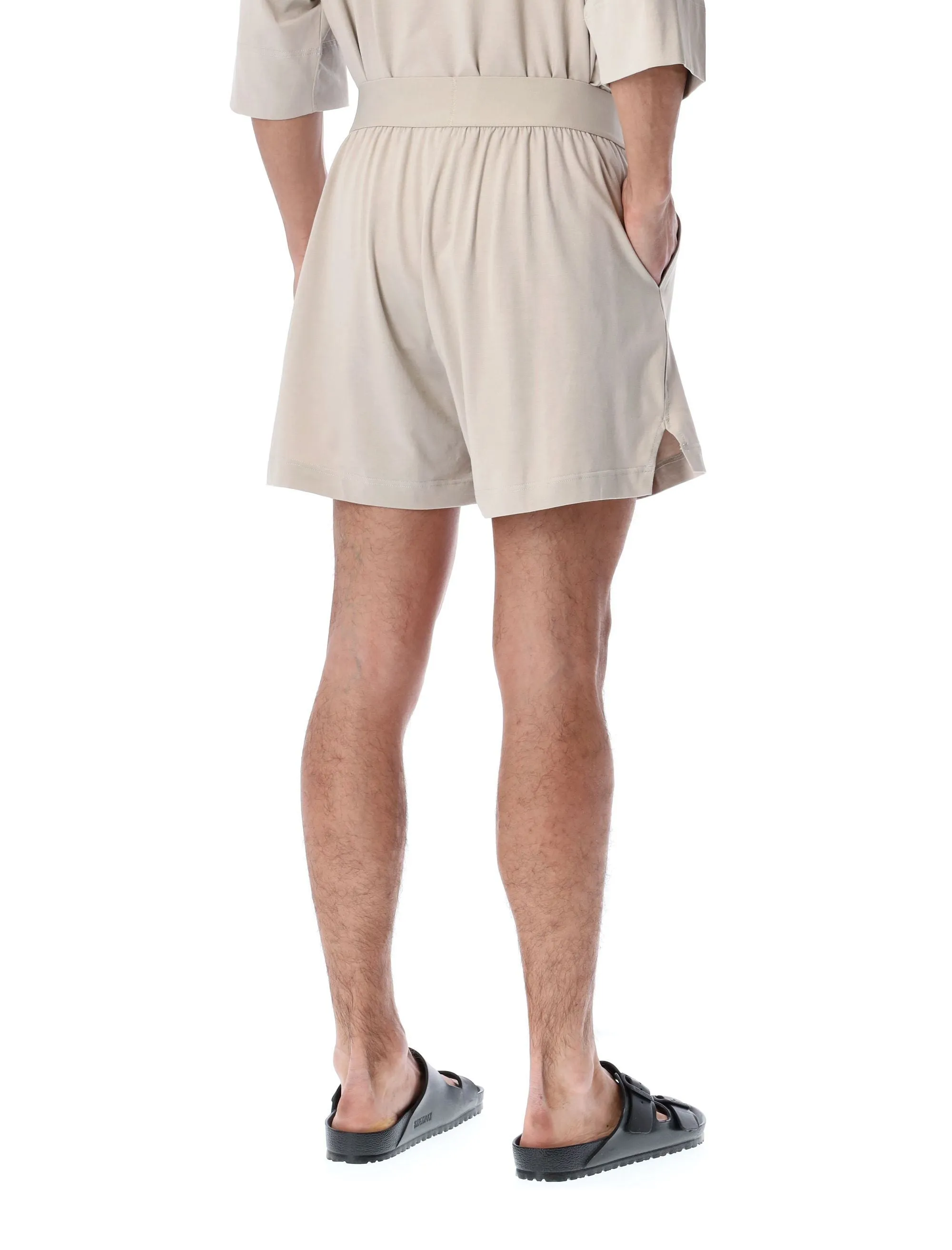 Fear of God Logo-Waist Stretched Deck Shorts