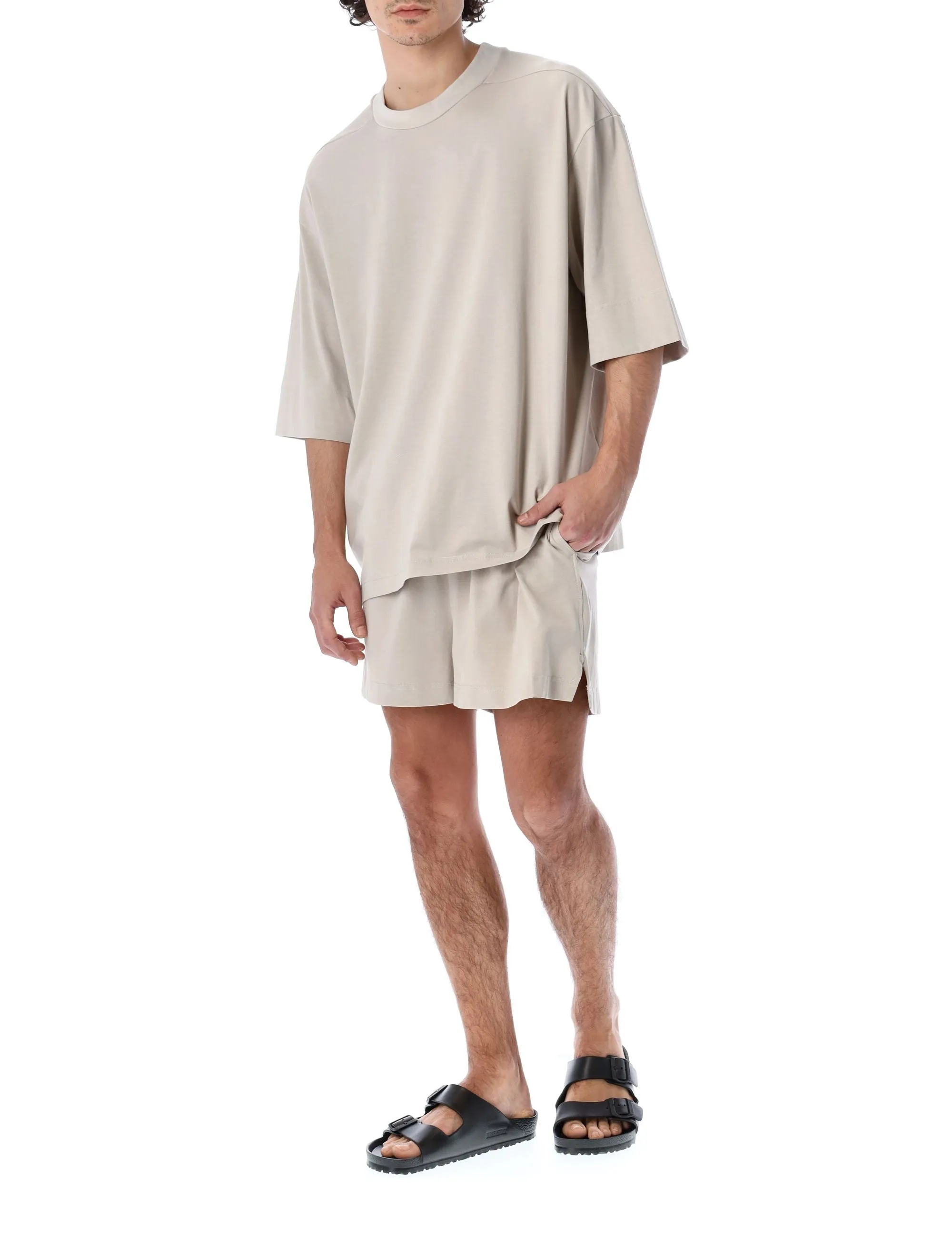 Fear of God Logo-Waist Stretched Deck Shorts