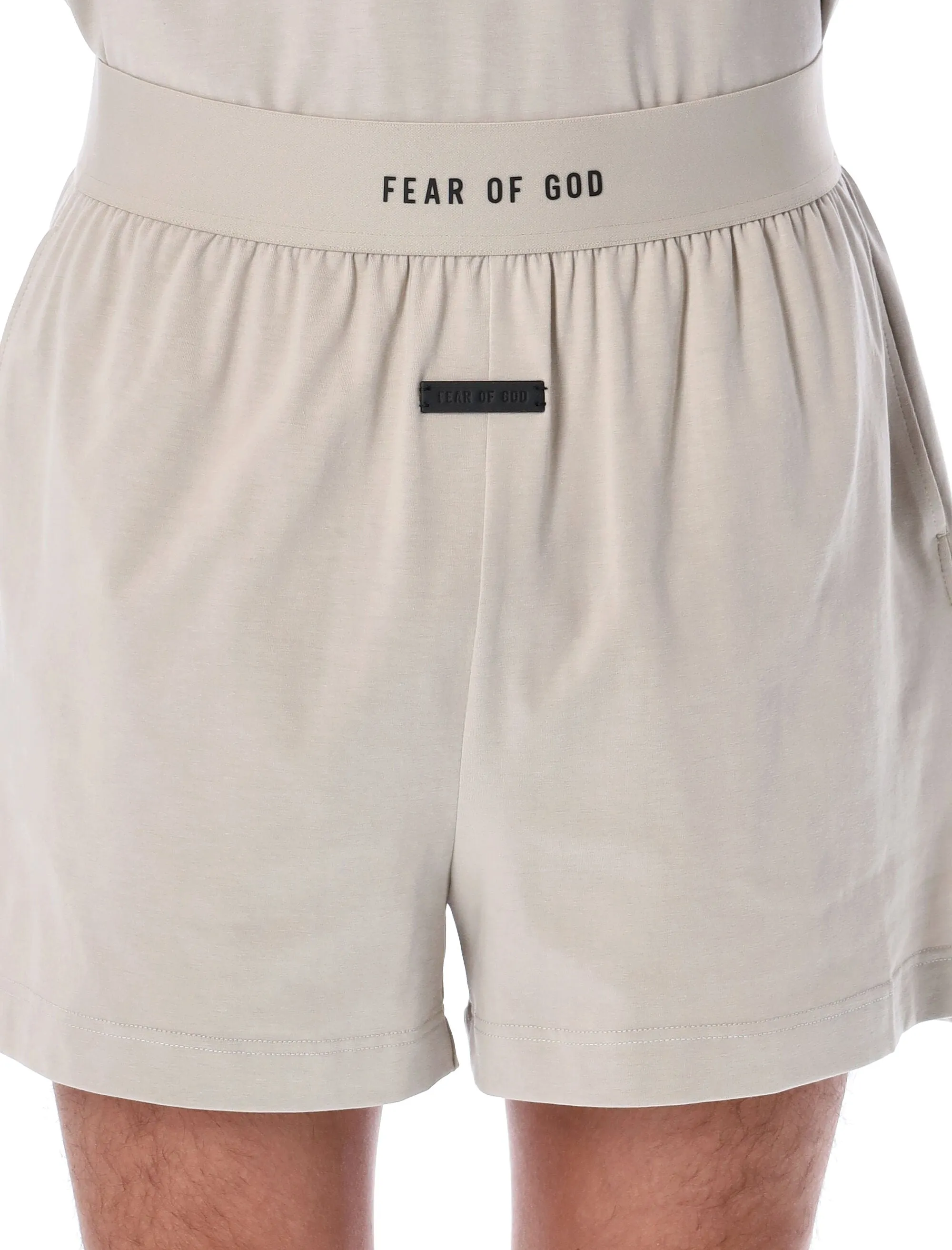 Fear of God Logo-Waist Stretched Deck Shorts