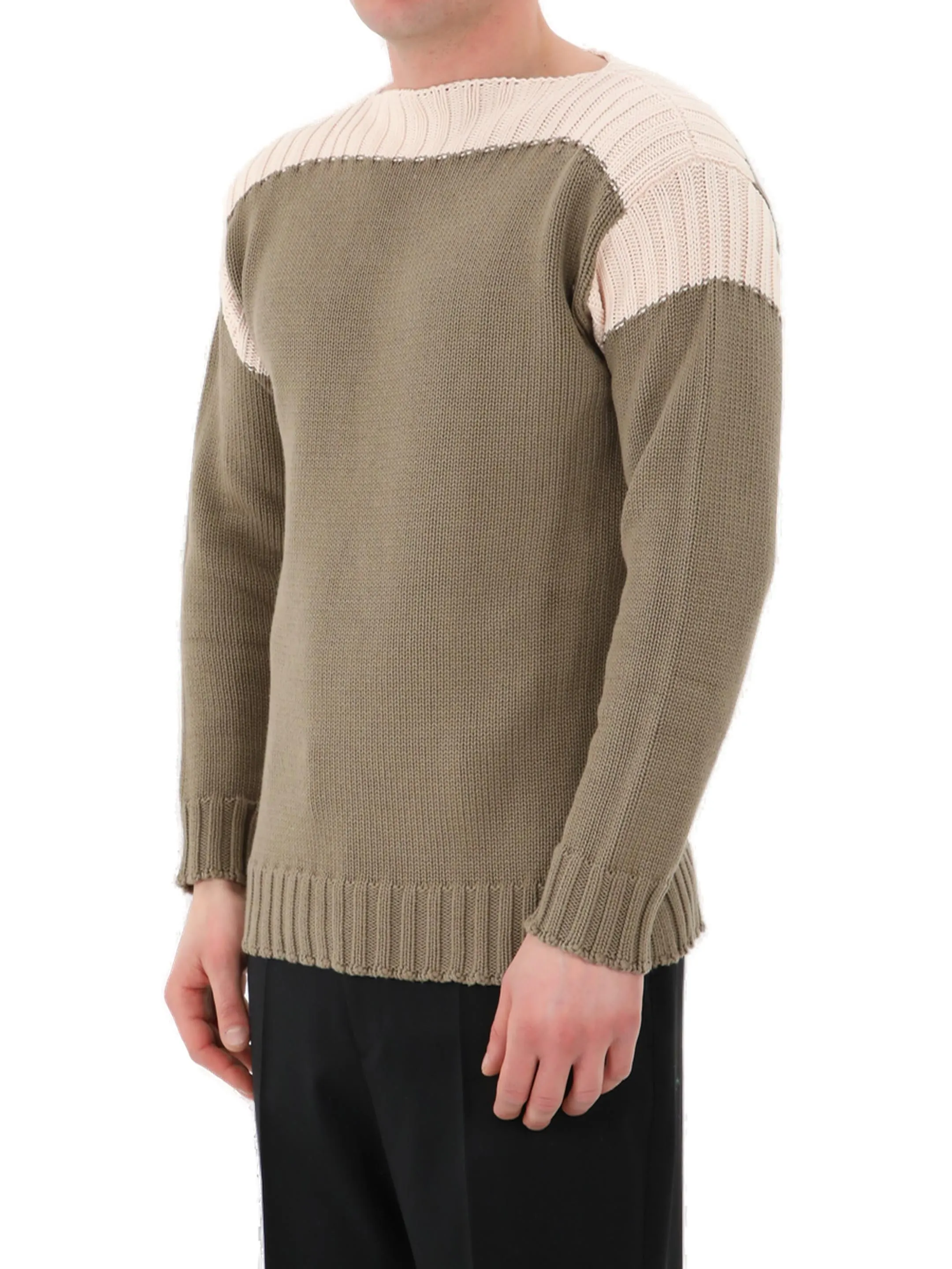 Fendi FF Inlay Detailed Knitted Jumper