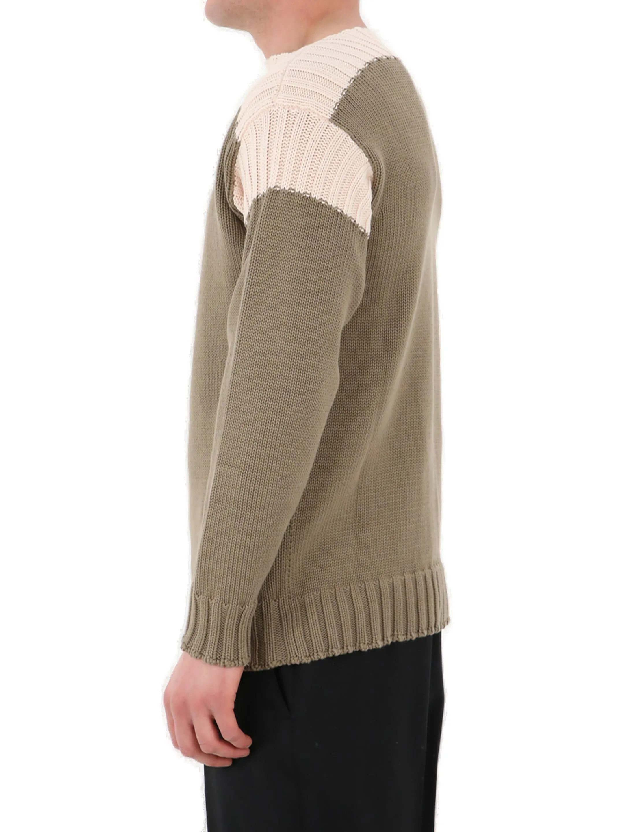 Fendi FF Inlay Detailed Knitted Jumper