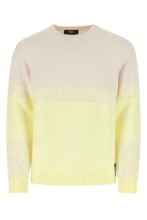 Fendi FF Intarsia Knitted Jumper