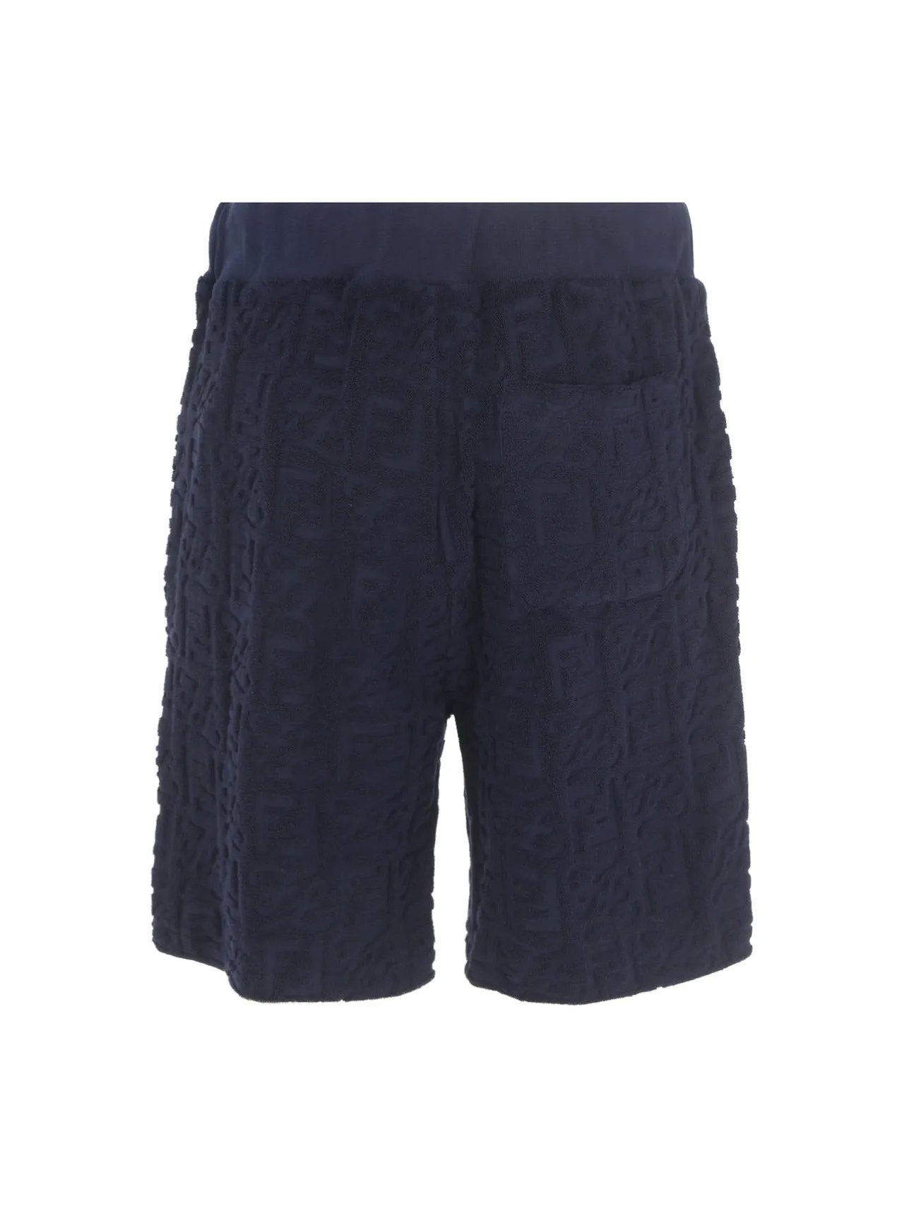 Fendi FF Logo Monogram Bermuda Shorts