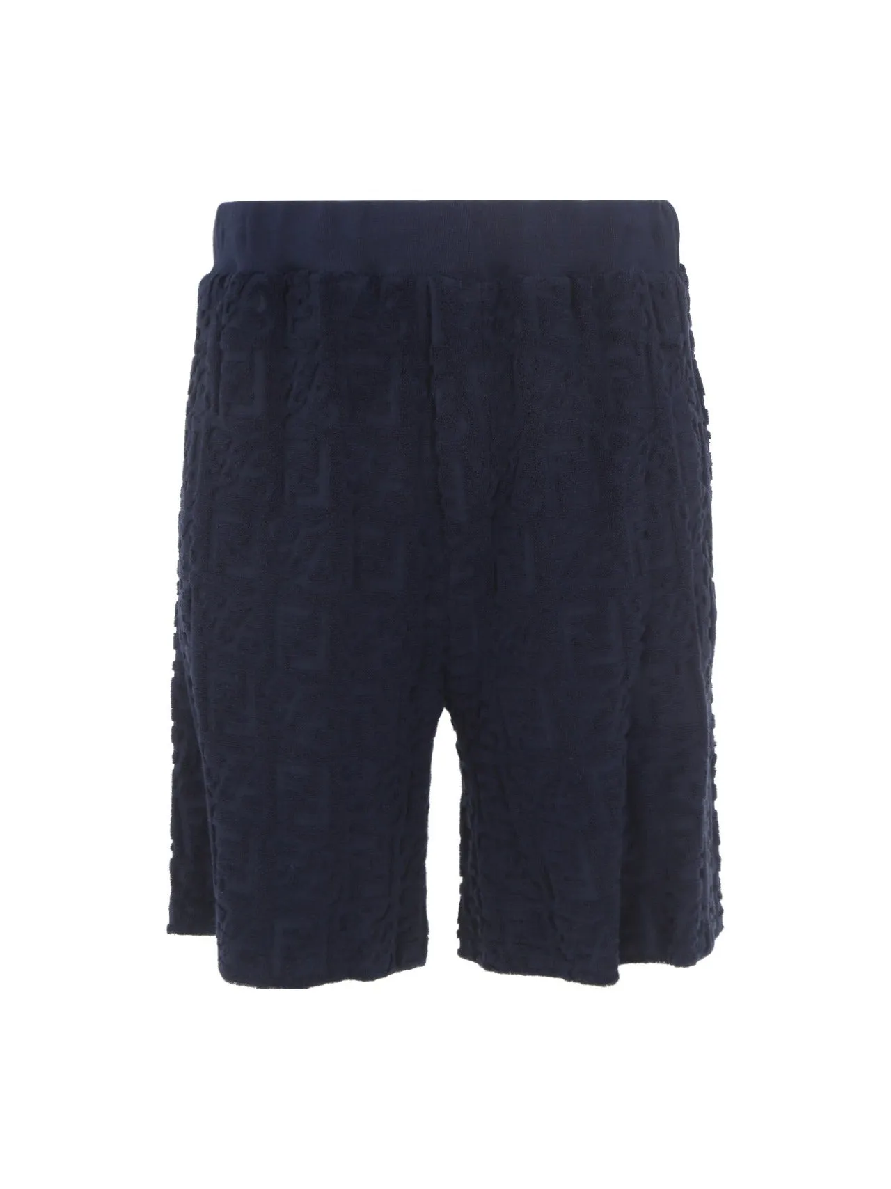 Fendi FF Logo Monogram Bermuda Shorts