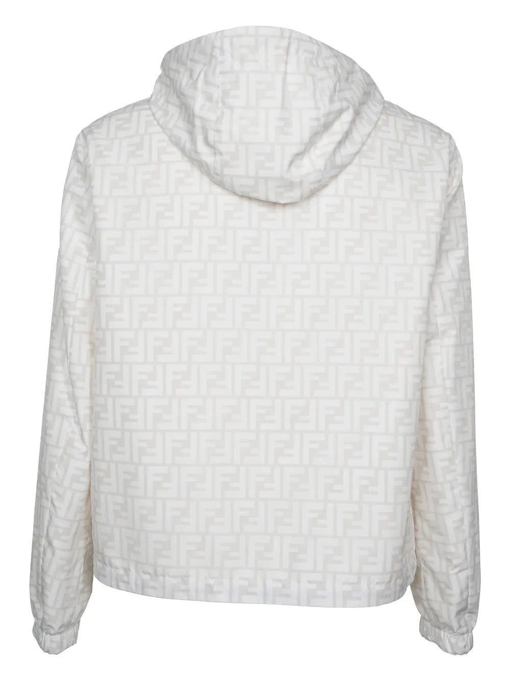 Fendi FF Printed Hooded Jacket