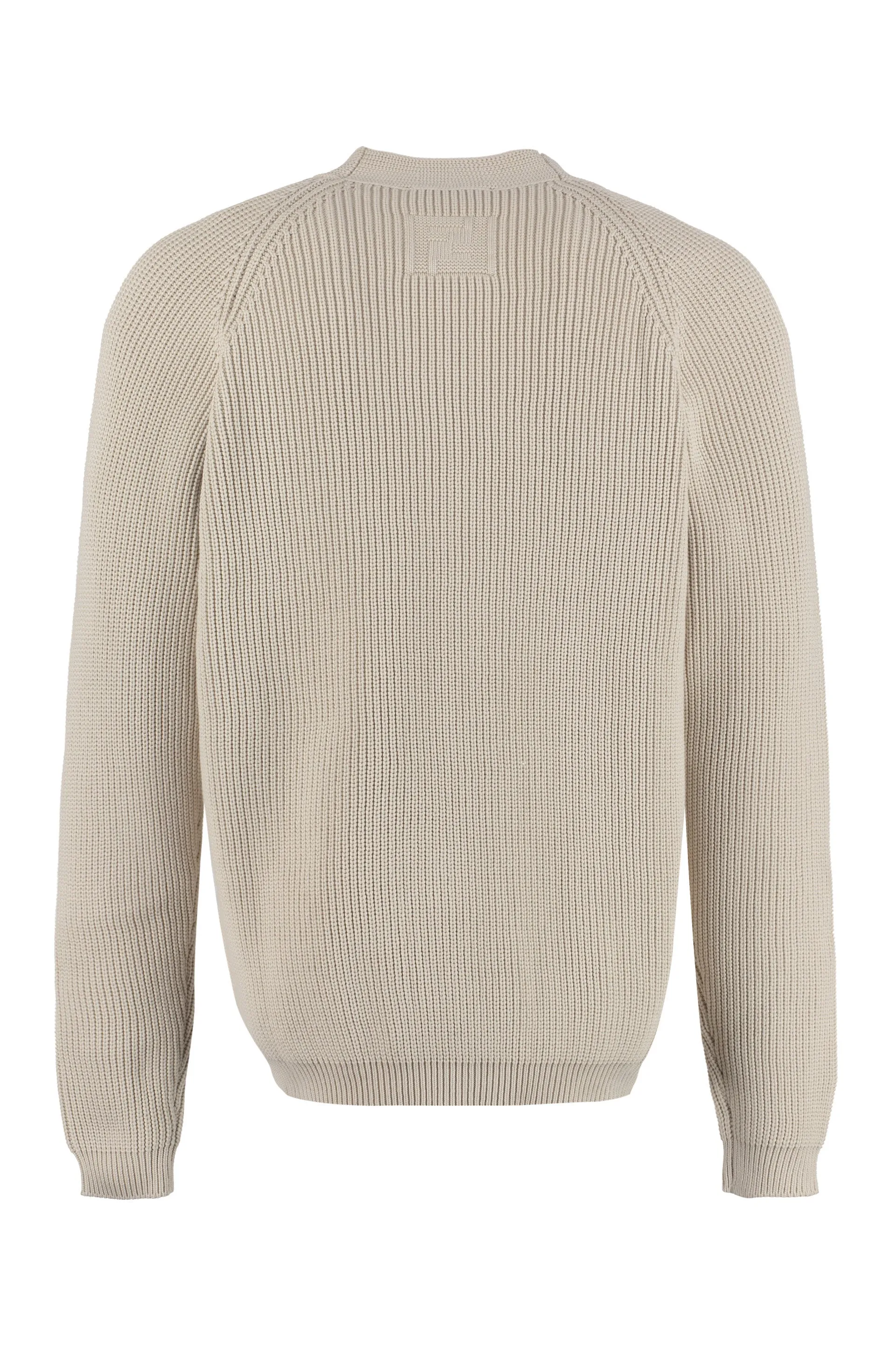 Fendi FF V-Neck Knitted Cardigan