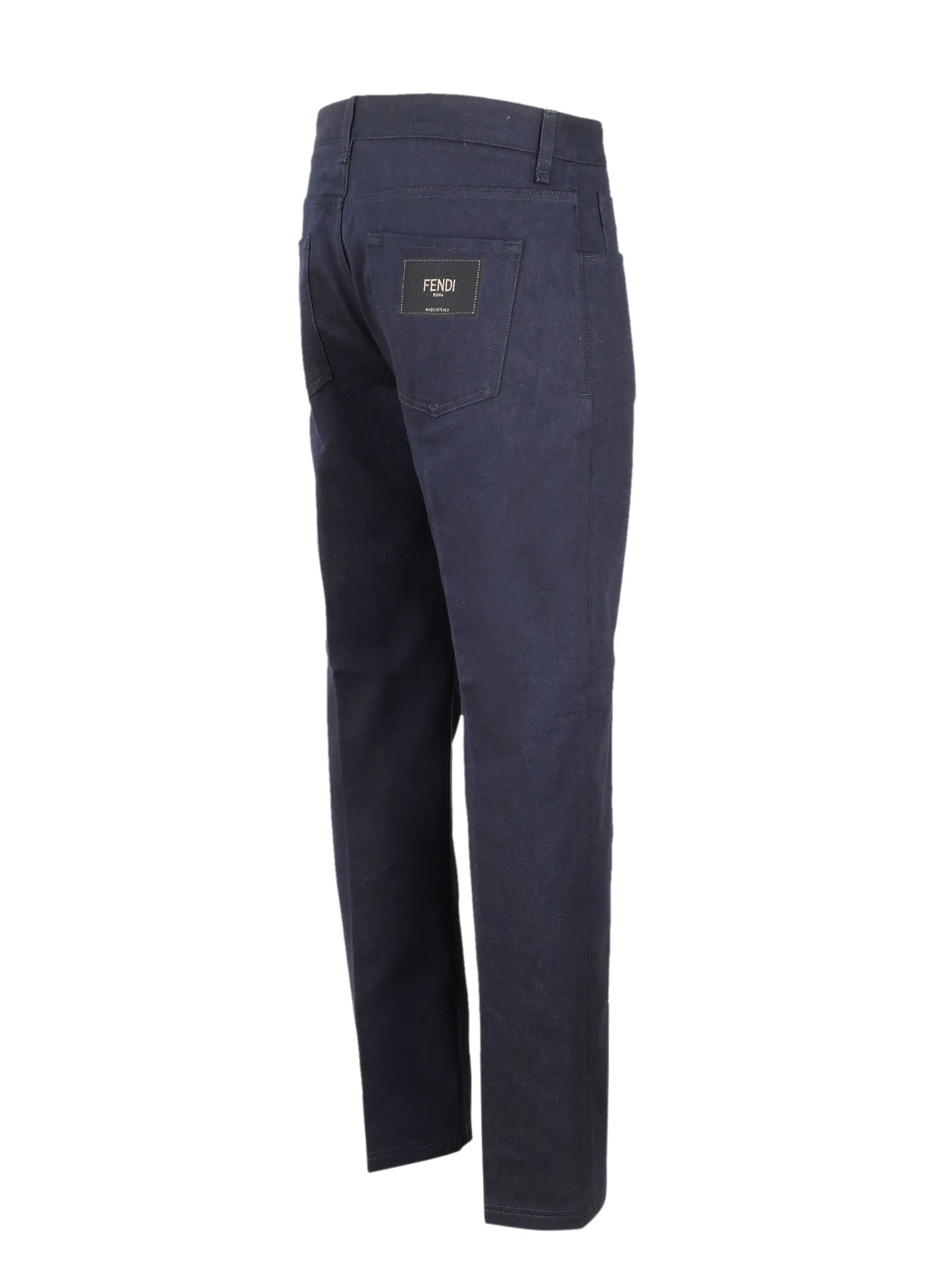 Fendi Straight Cut Denim Jeans