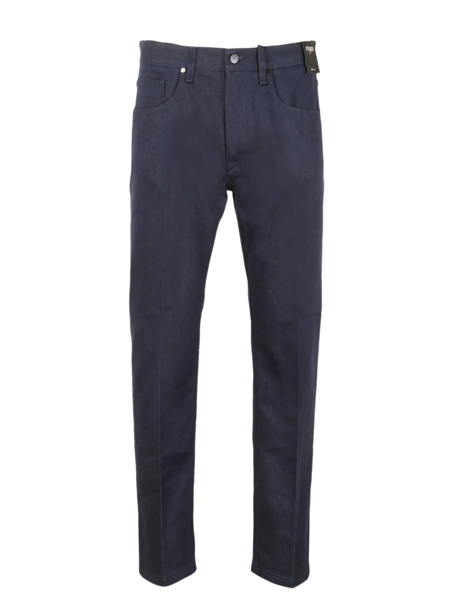 Fendi Straight Cut Denim Jeans