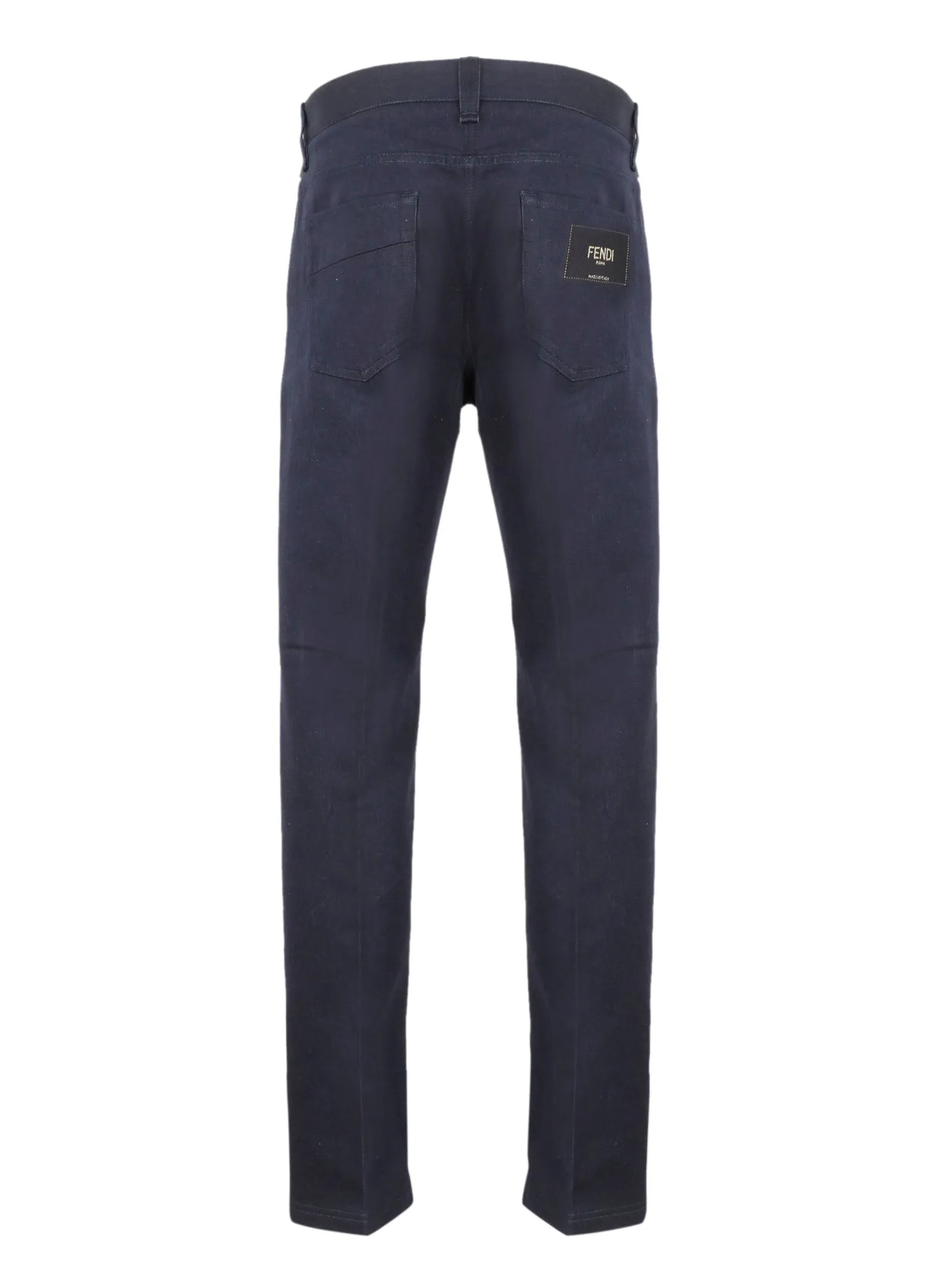 Fendi Straight Cut Denim Jeans