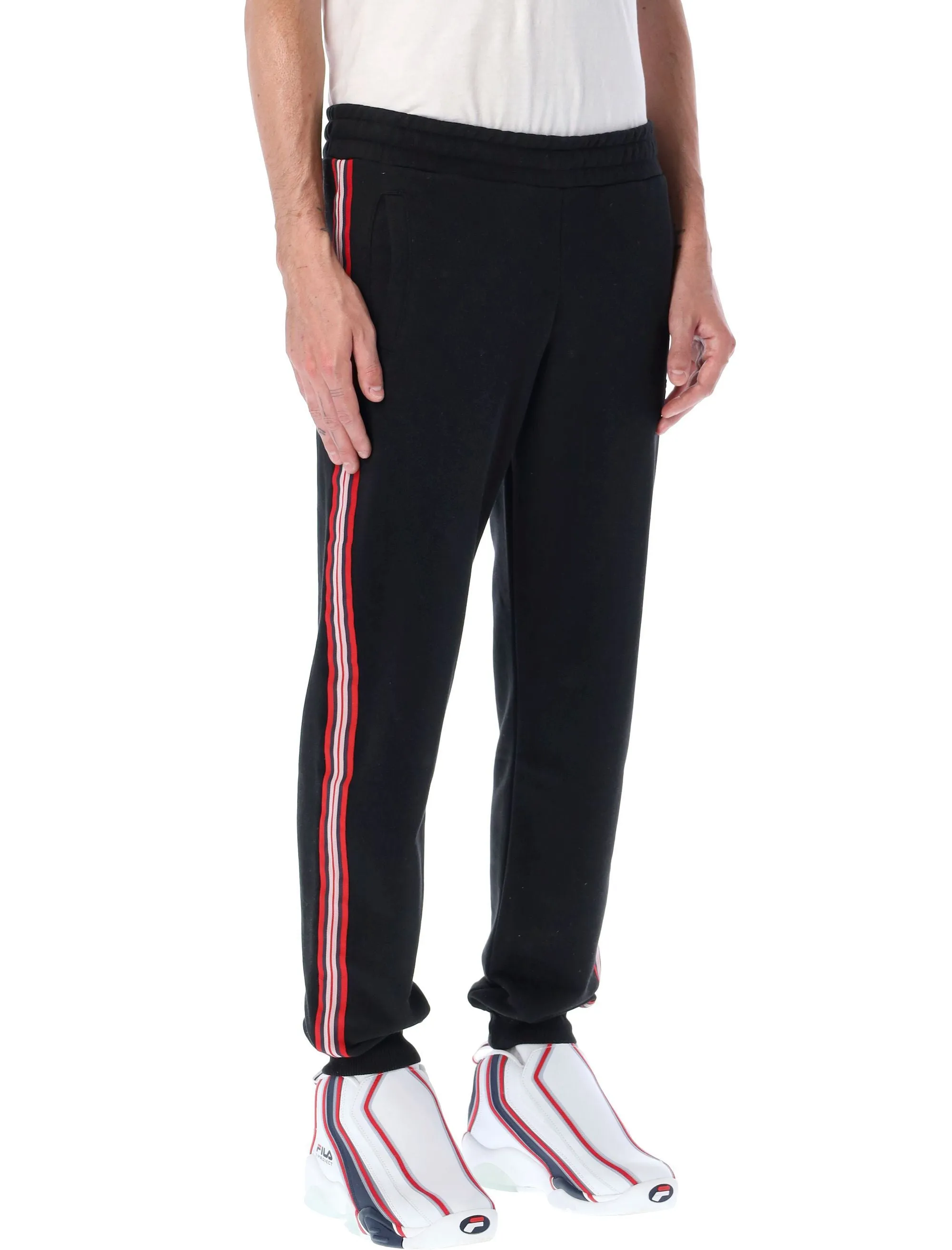 Fila Logo Embroidered Side-Stripe Pants