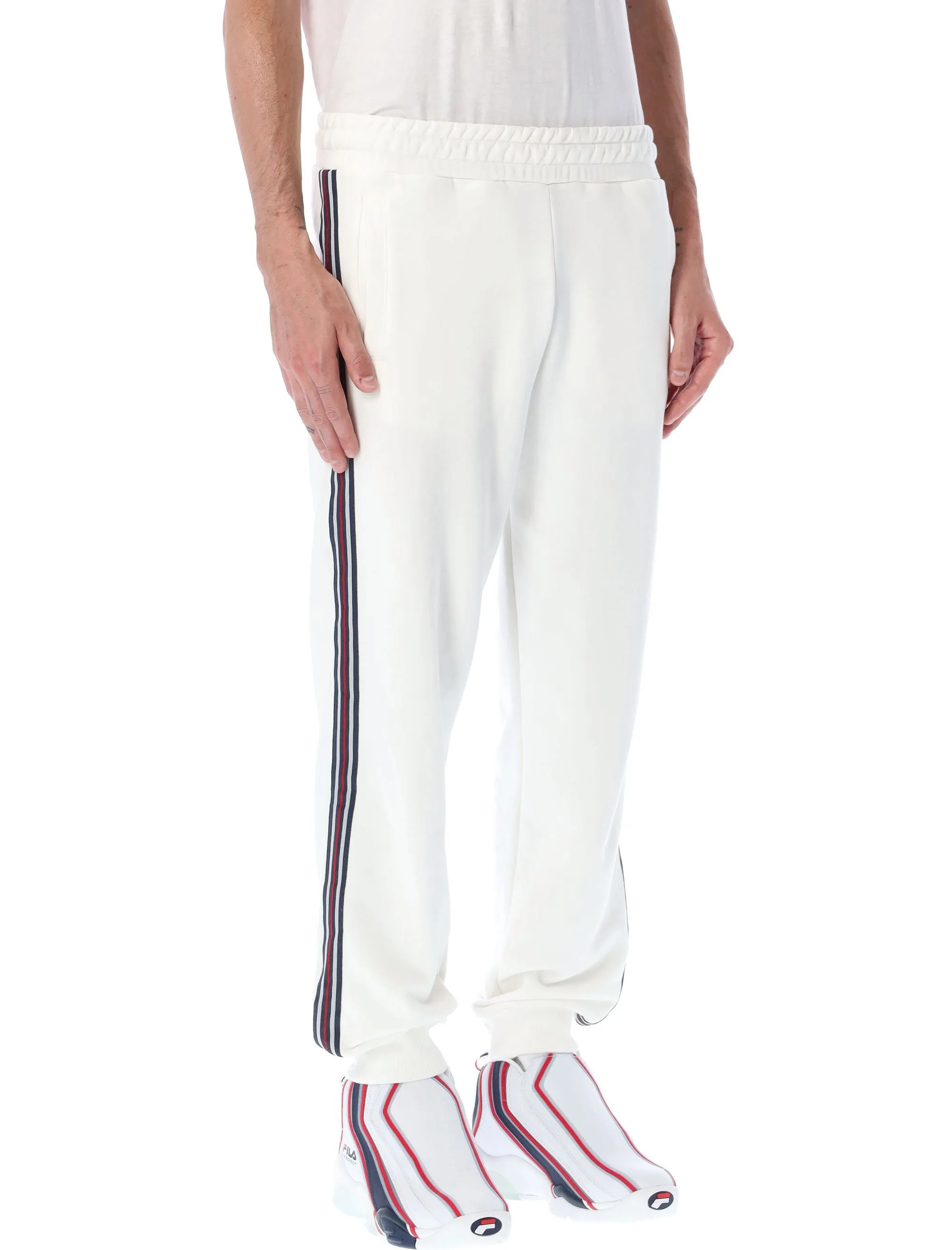 Fila Logo Embroidered Side-Stripe Pants