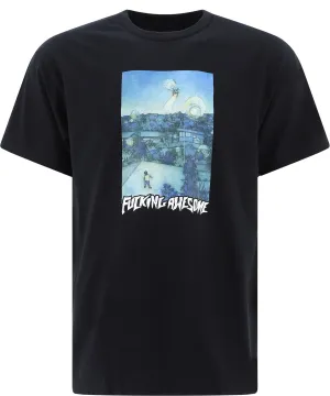 Fucking Awesome Helicopter Printed T-Shirt