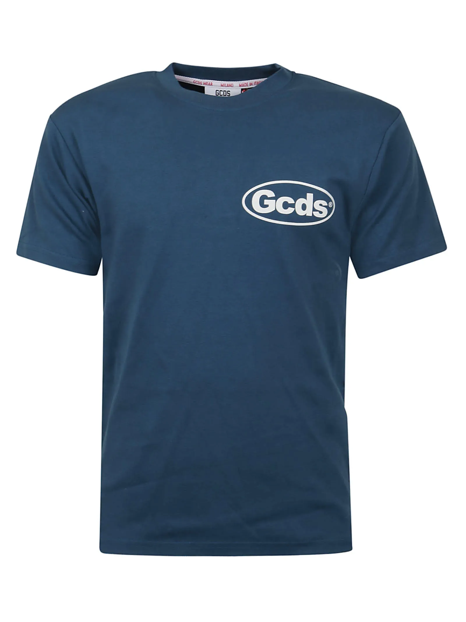 GCDS Logo Print Crewneck T-Shirt