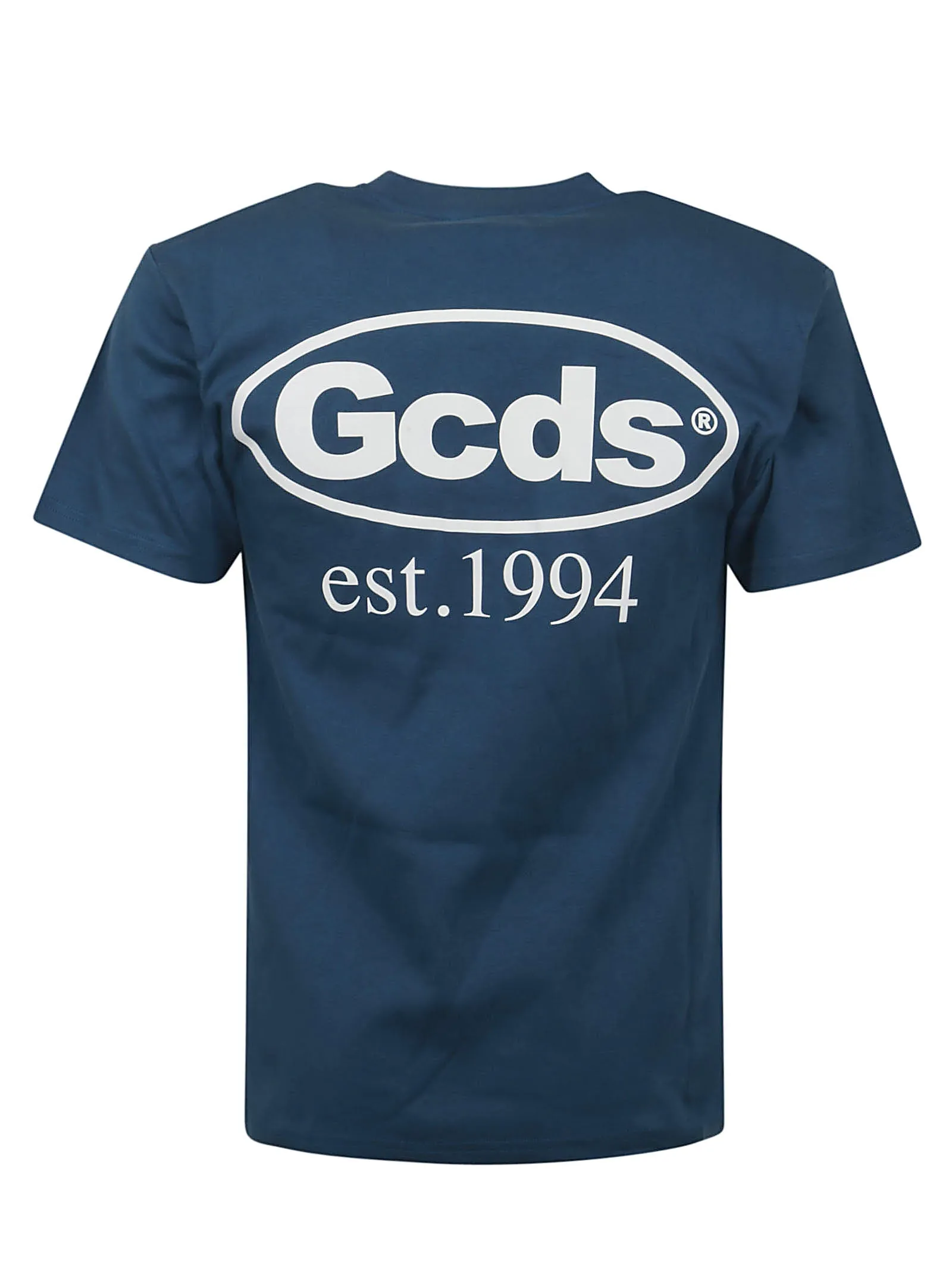 GCDS Logo Print Crewneck T-Shirt