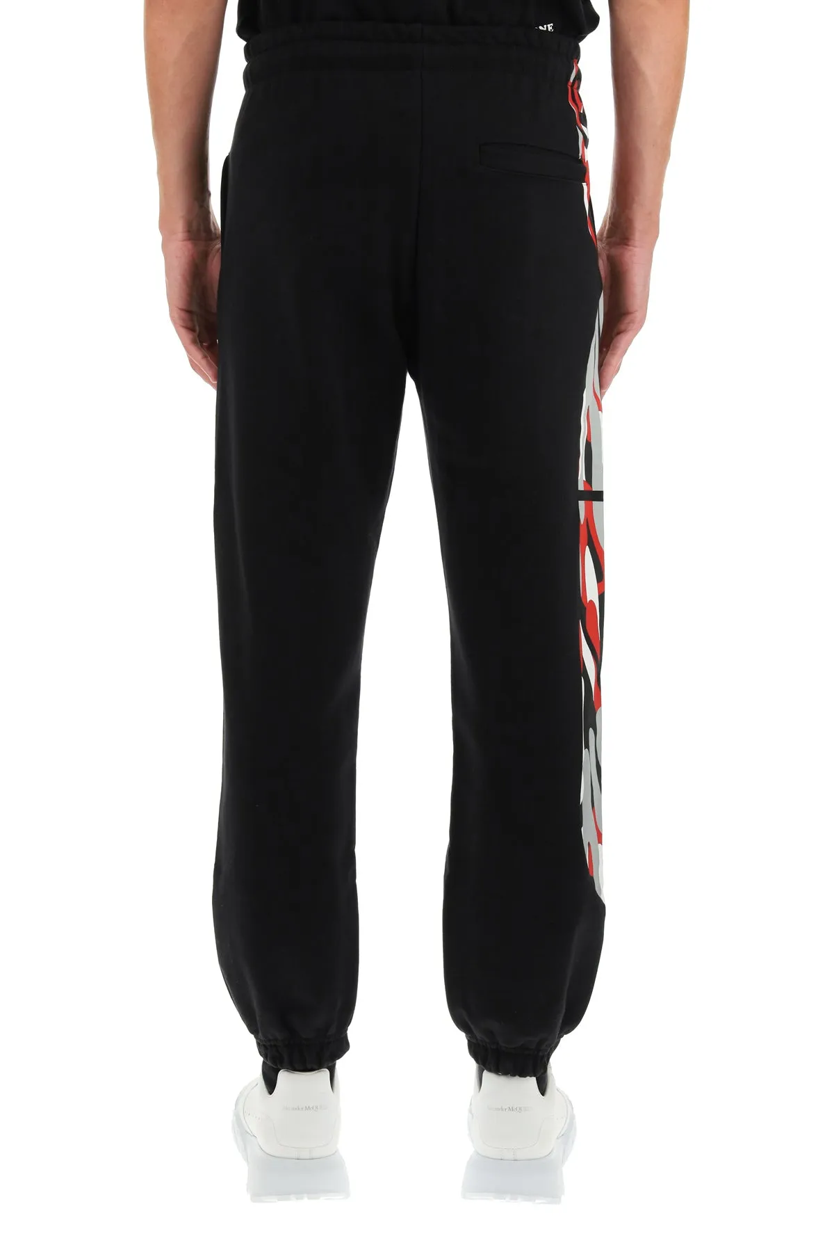 GCDS Logo Print Drawstring Pants